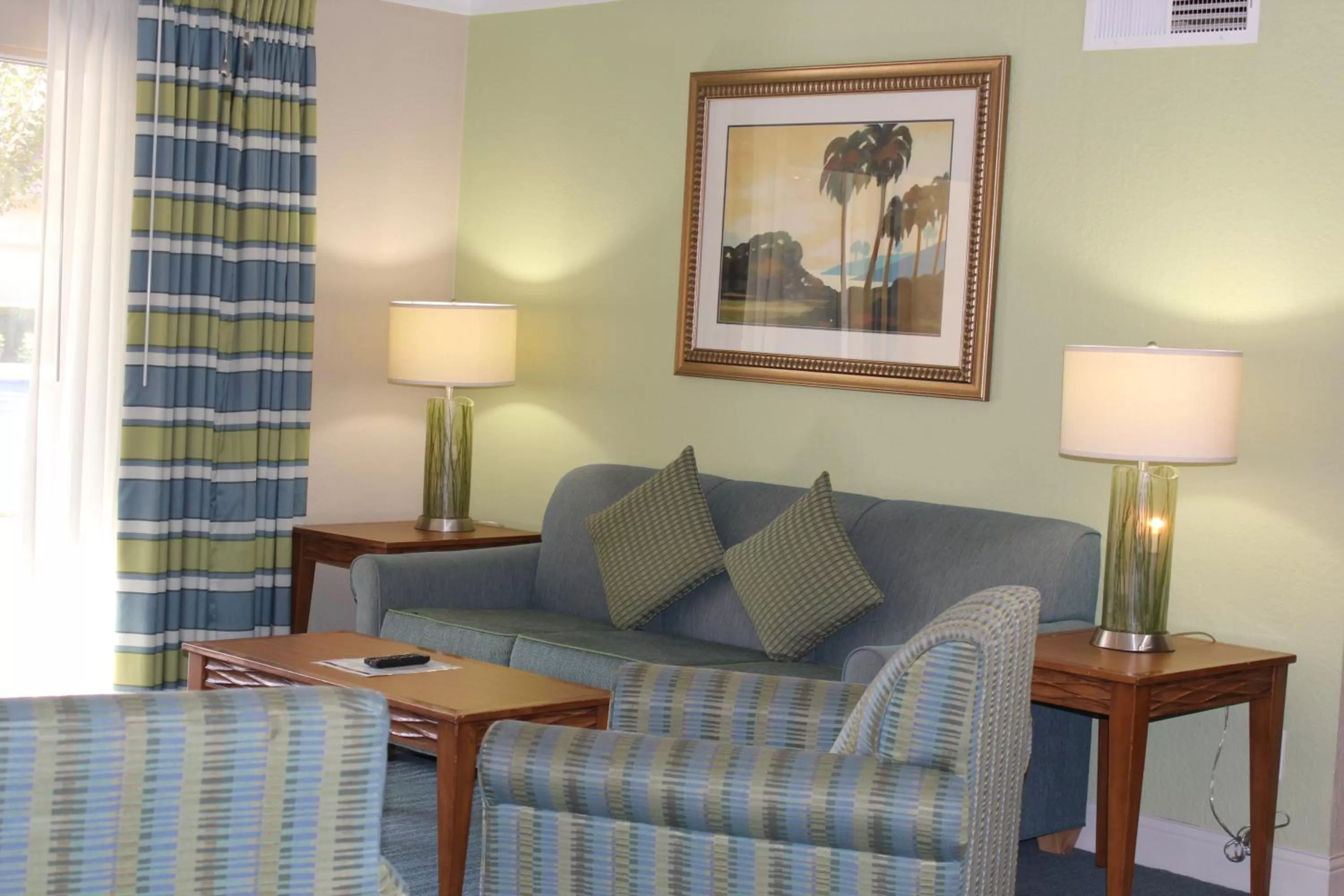 Living room in Blue Tree Resort at Lake Buena Vista