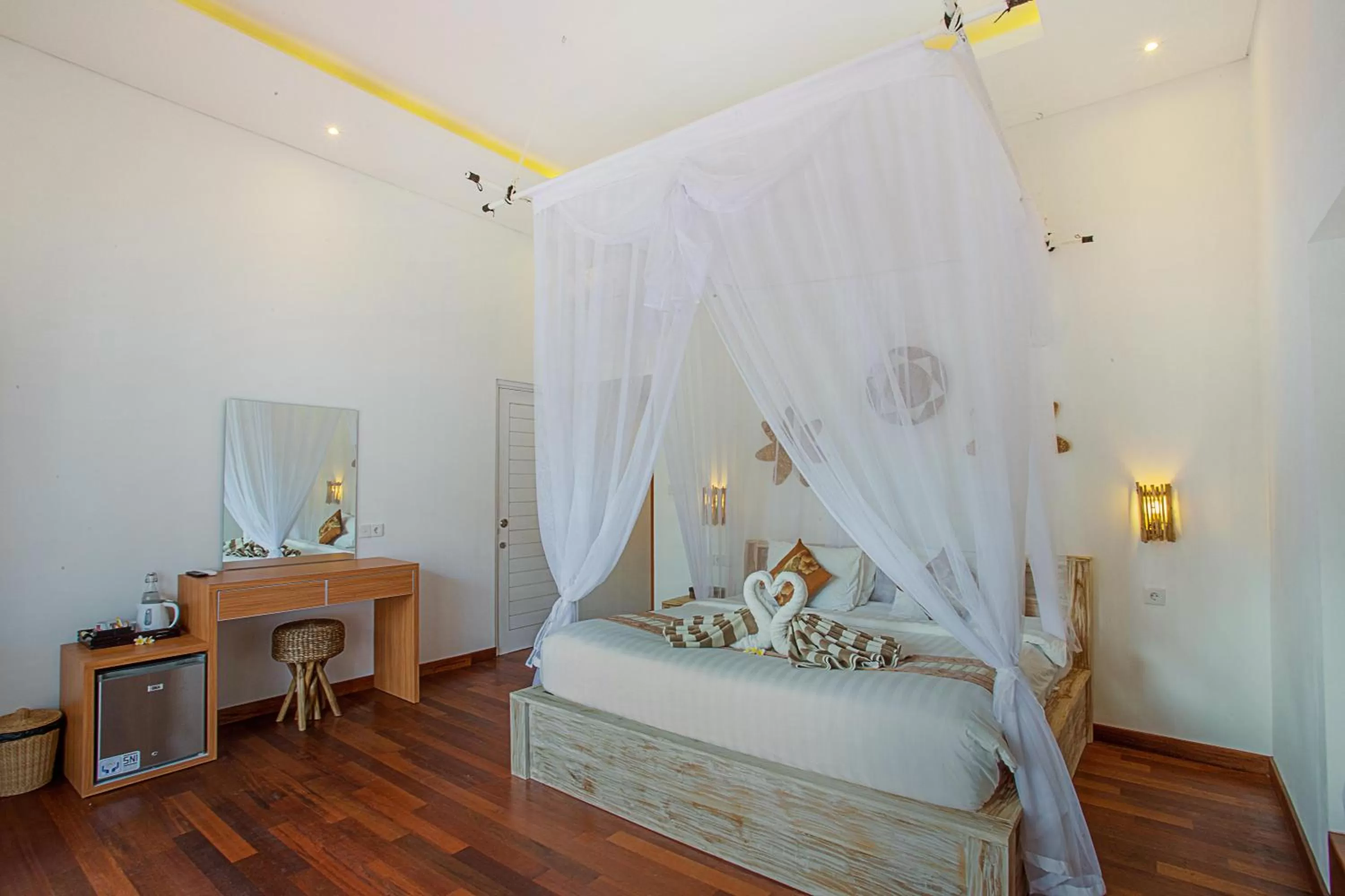 Bed in Sanghyang Bay Villas