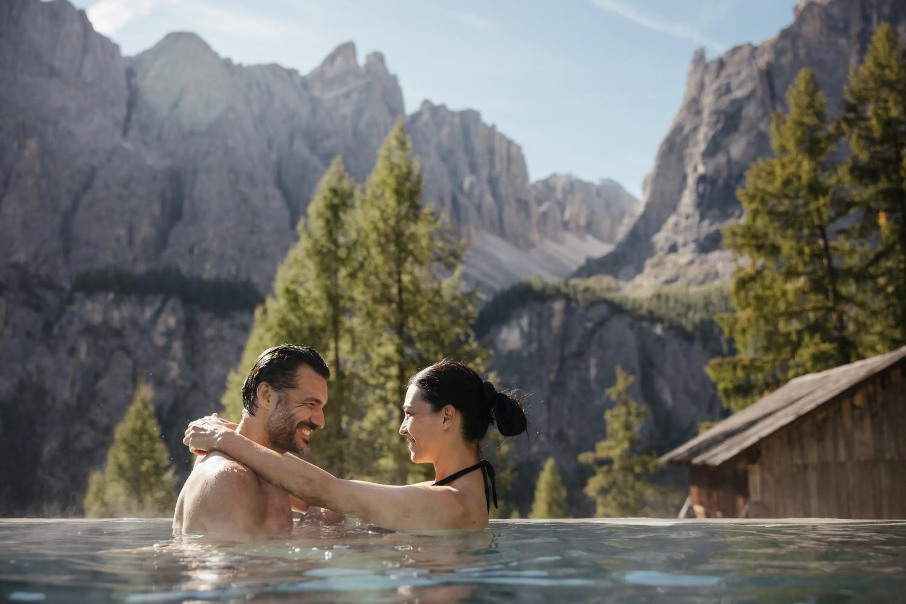 Spa and wellness centre/facilities in Kolfuschgerhof Mountain Resort