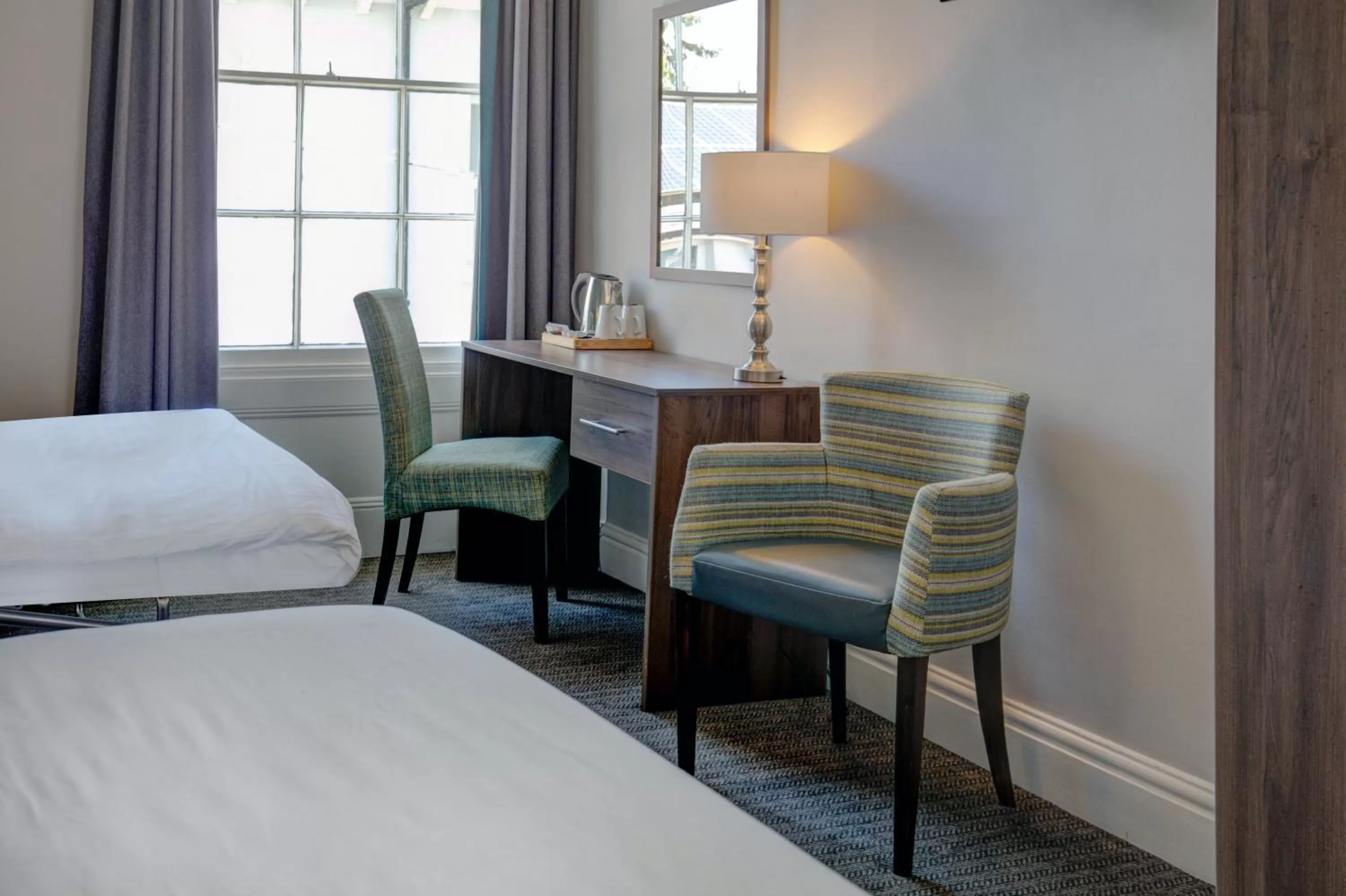 Bedroom, Bed in The Jephson Hotel; BW Signature Collection