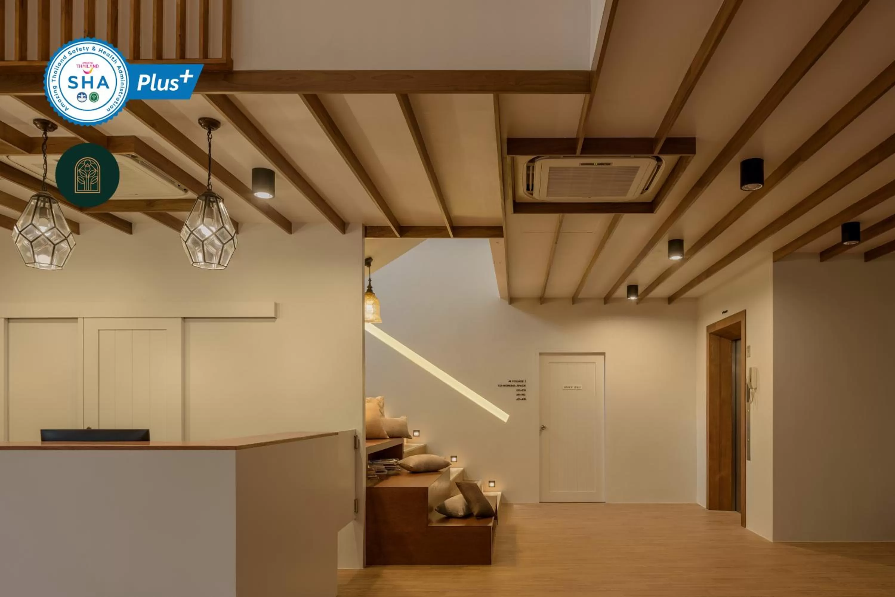 Lobby or reception in The Motifs Eco Hotel - SHA Extra Plus