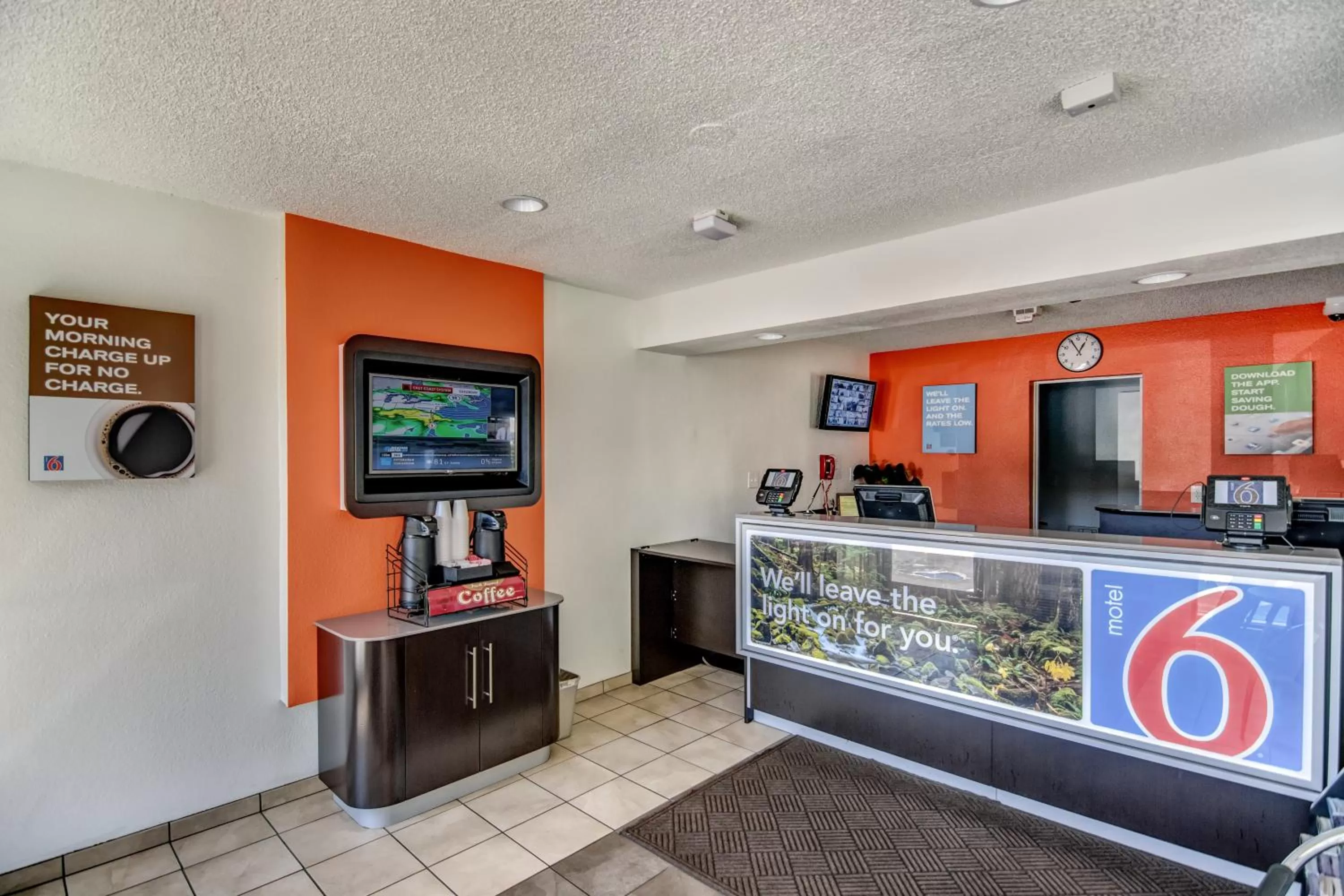 Lobby or reception in Motel 6-Stockton, CA - North