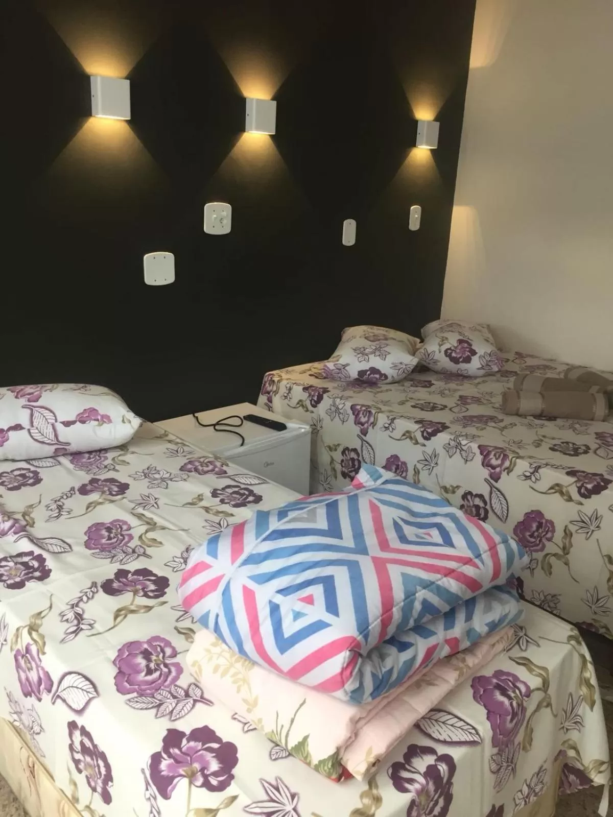 Bed in Pousada Rabake