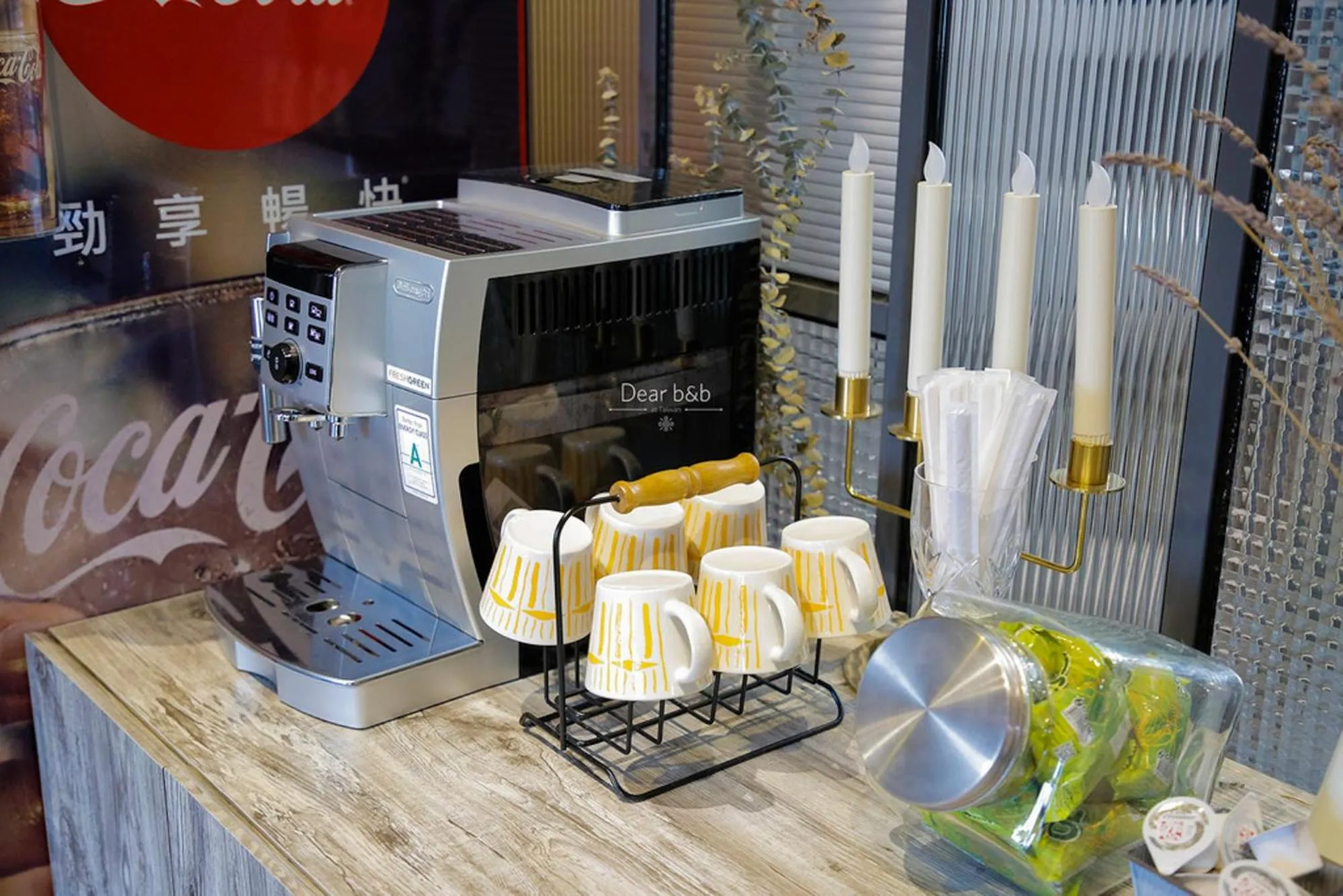 Coffee/tea facilities in We Love Inn