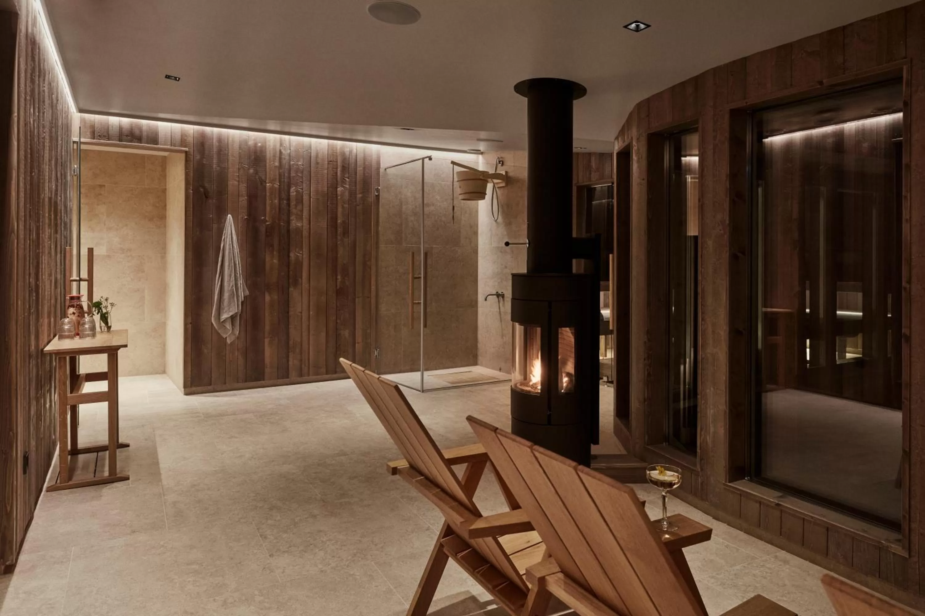 Sauna in RUNO Hotel Porvoo