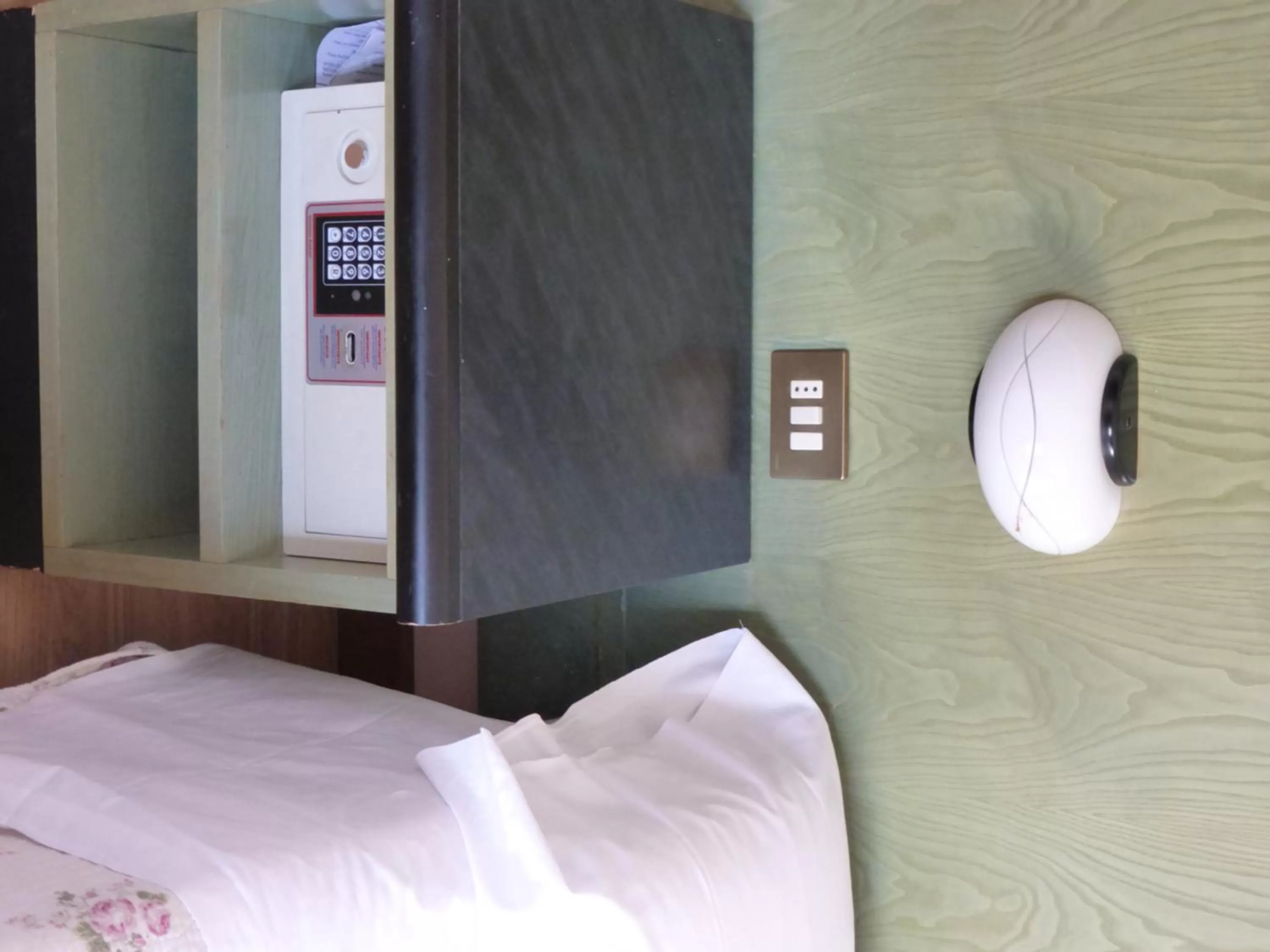 Decorative detail, Bed in Hotel Prati