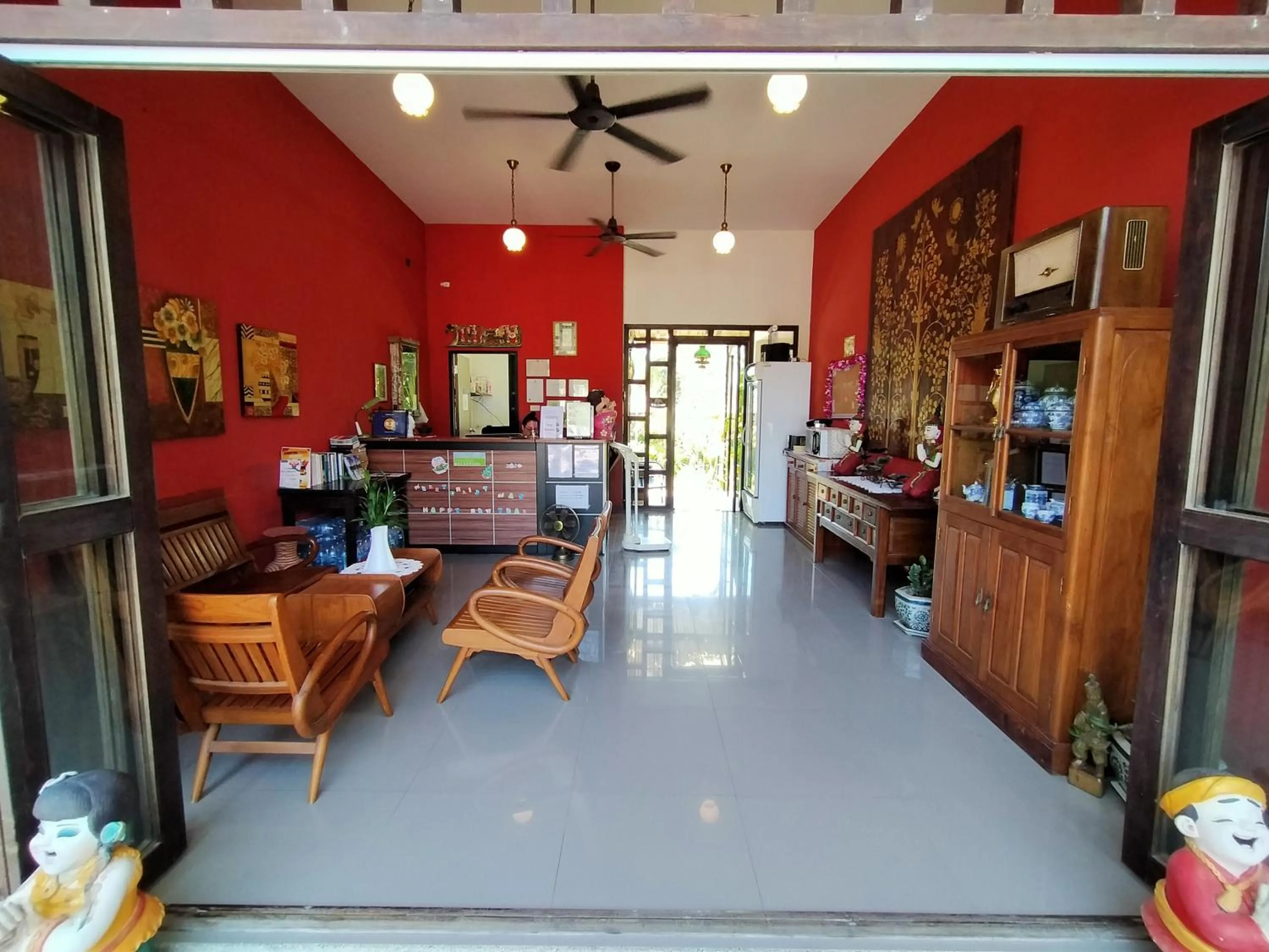 Lobby or reception in Happy Cottage