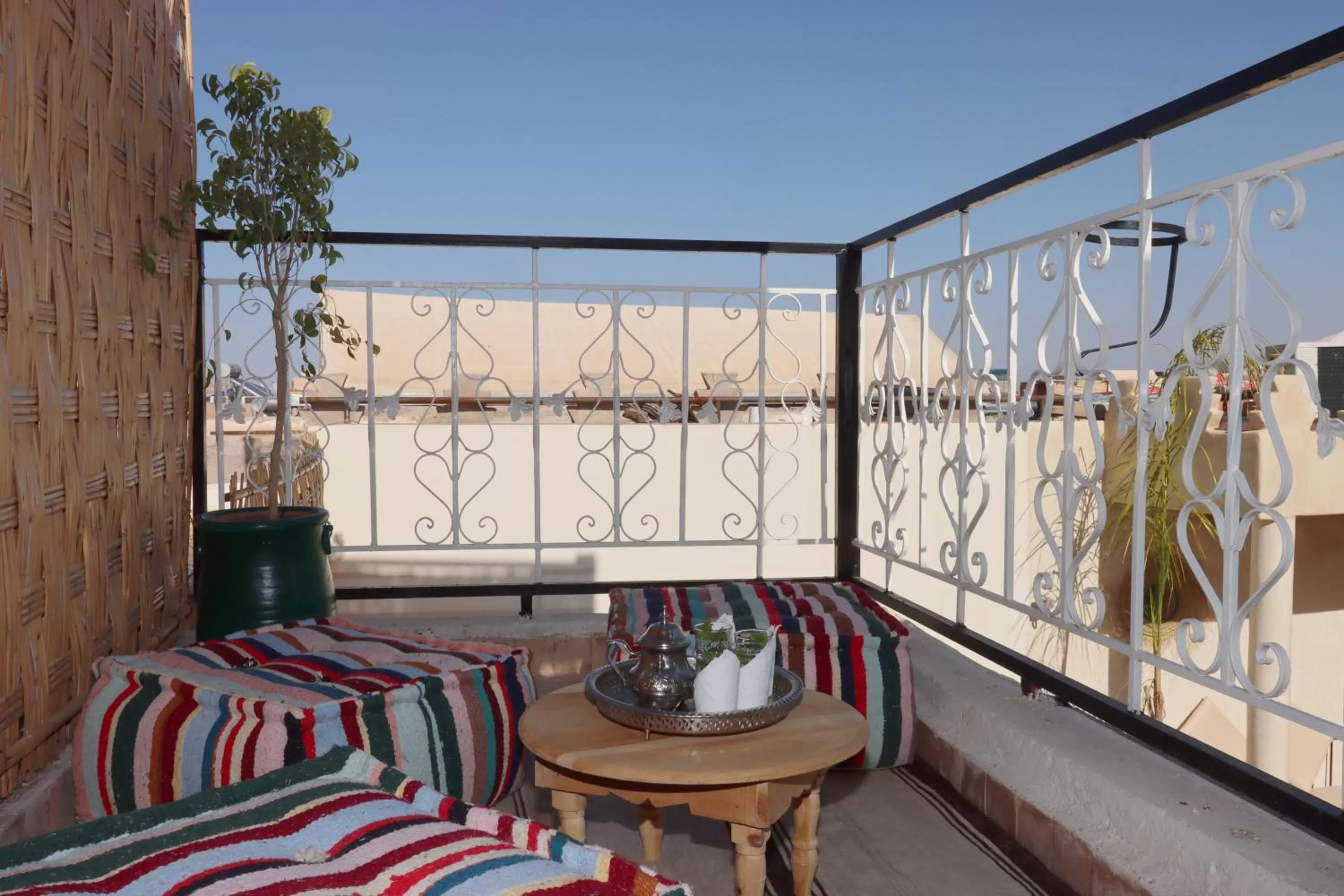 Balcony/Terrace in Riad Venezia