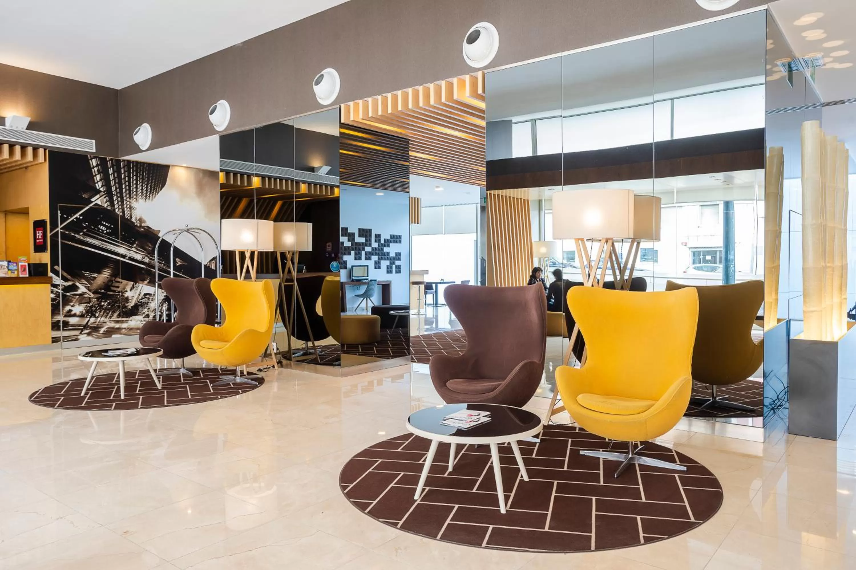 Lobby or reception in HF Fénix Urban
