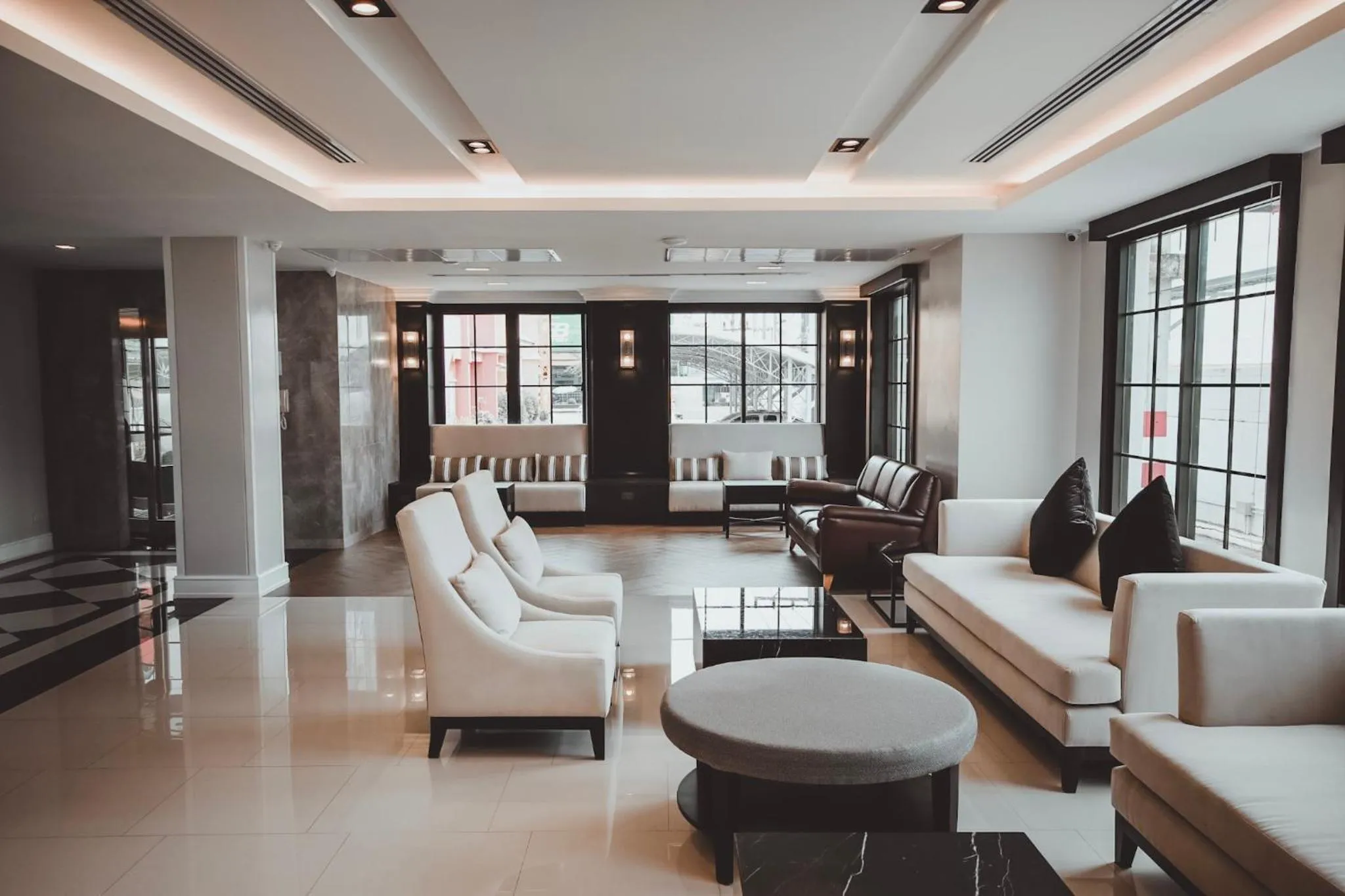 Lobby or reception in AVA Hotel