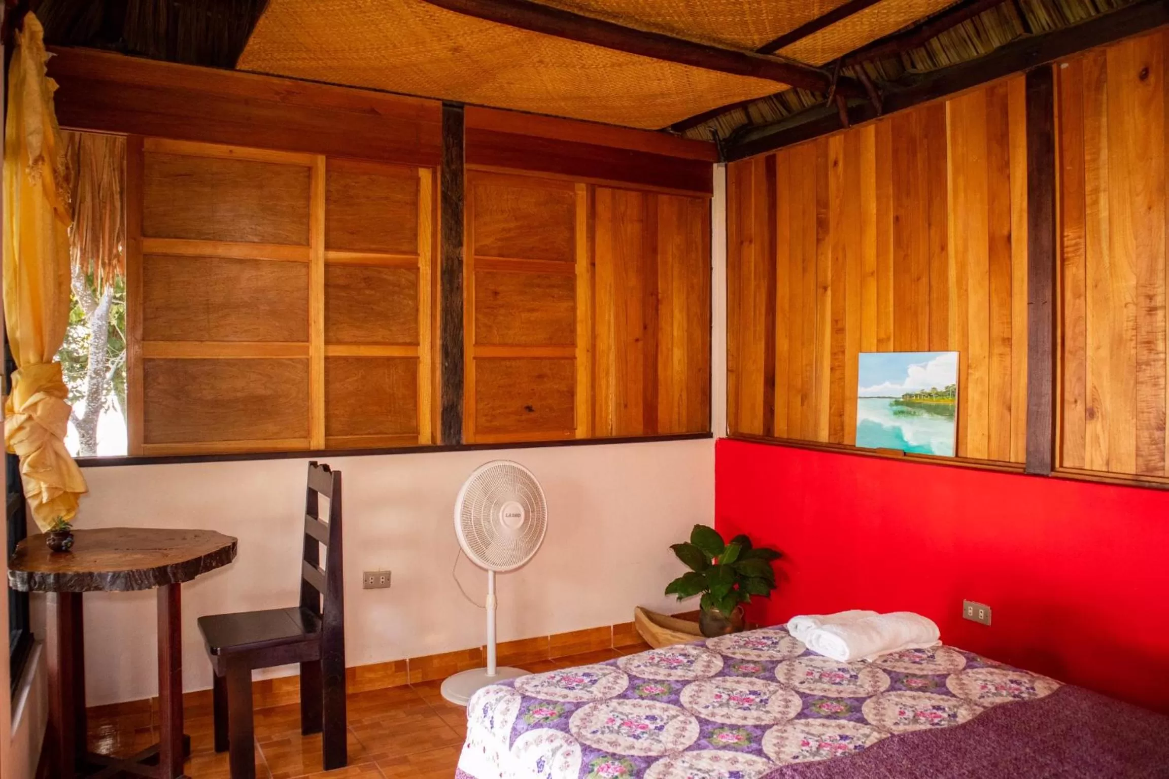 Bedroom, Bed in Mayan Spirit