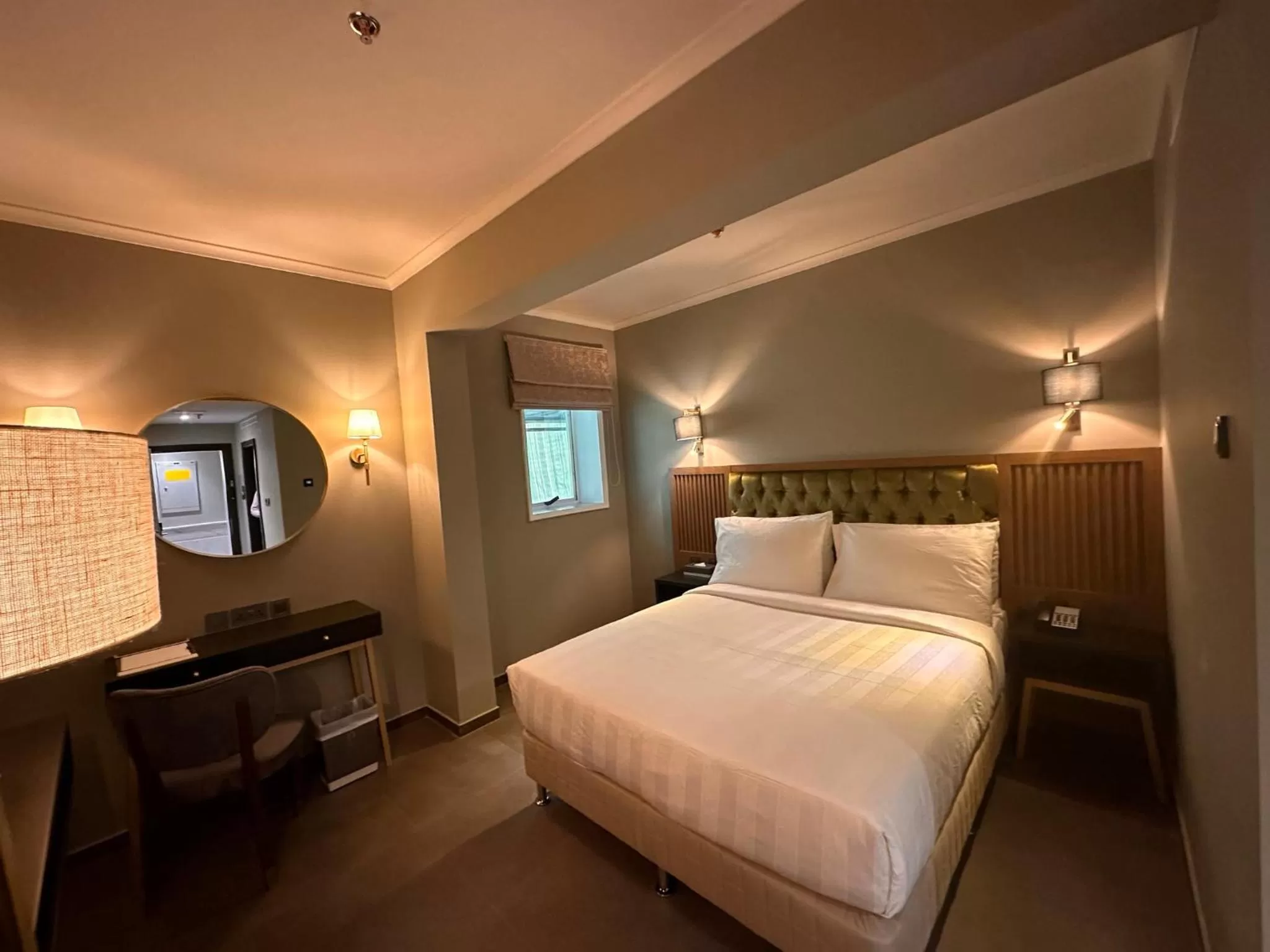 Bed in President Hotel