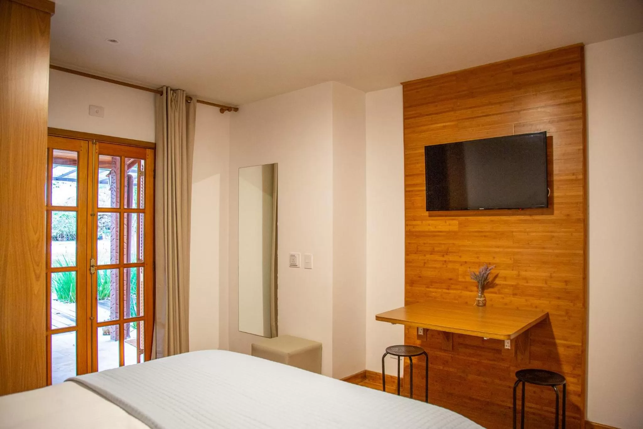 Bed in La Brume Pousada