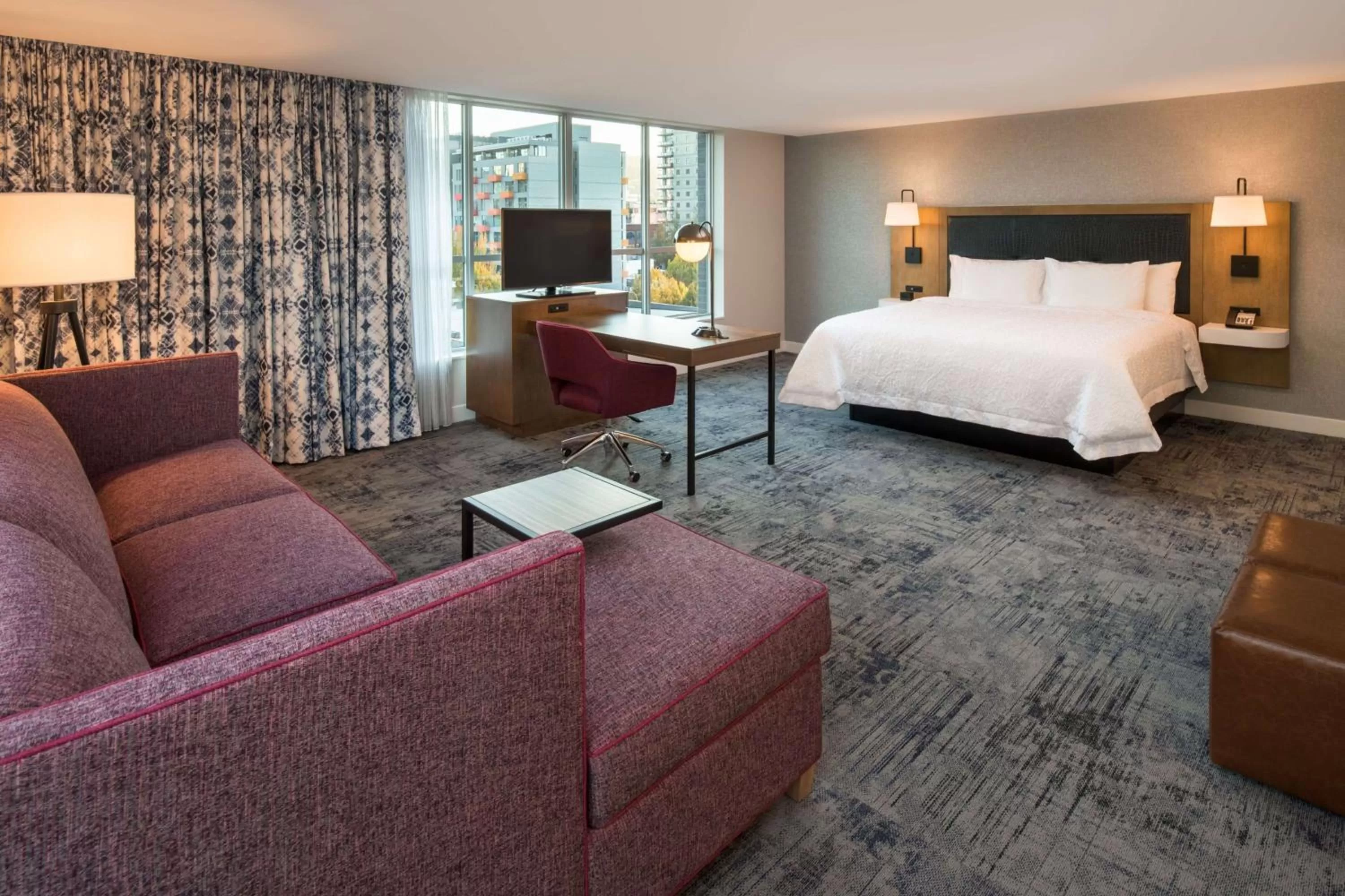 Bedroom, Bed in Hampton Inn And Suites By Hilton Portland-Pearl District