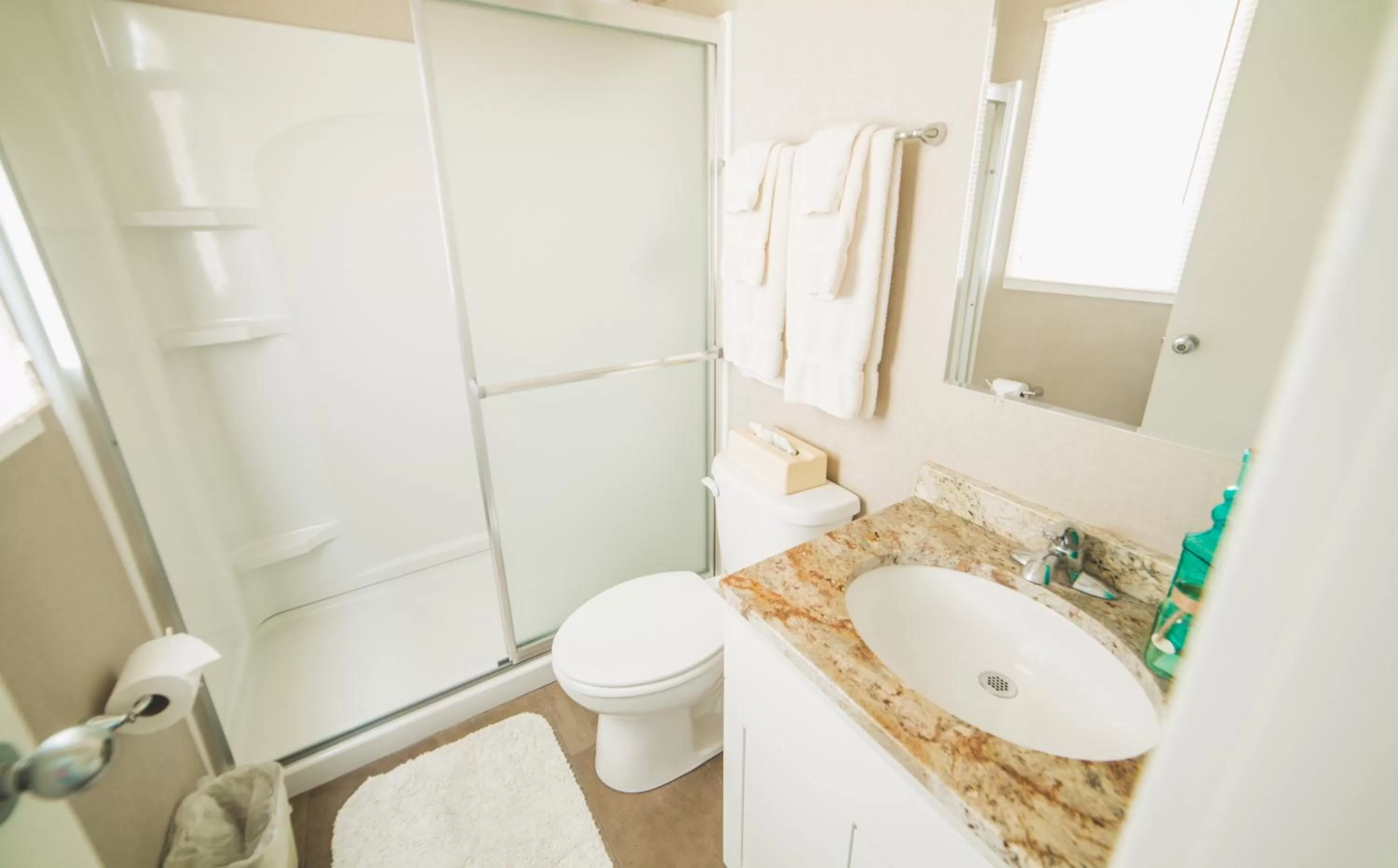 Bathroom in Surf Club Oceanfront Hotel