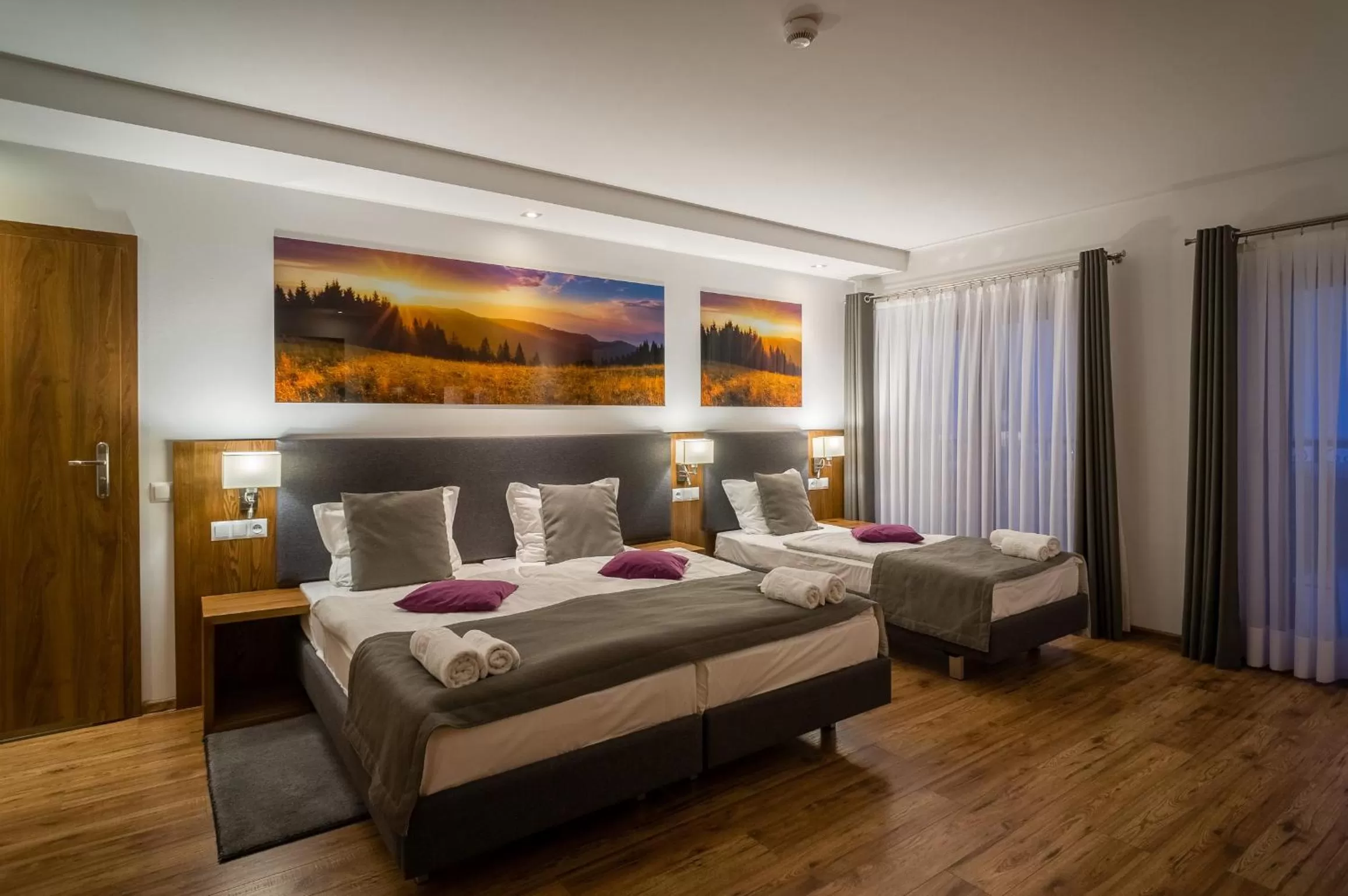 Bed in Hotel Górski