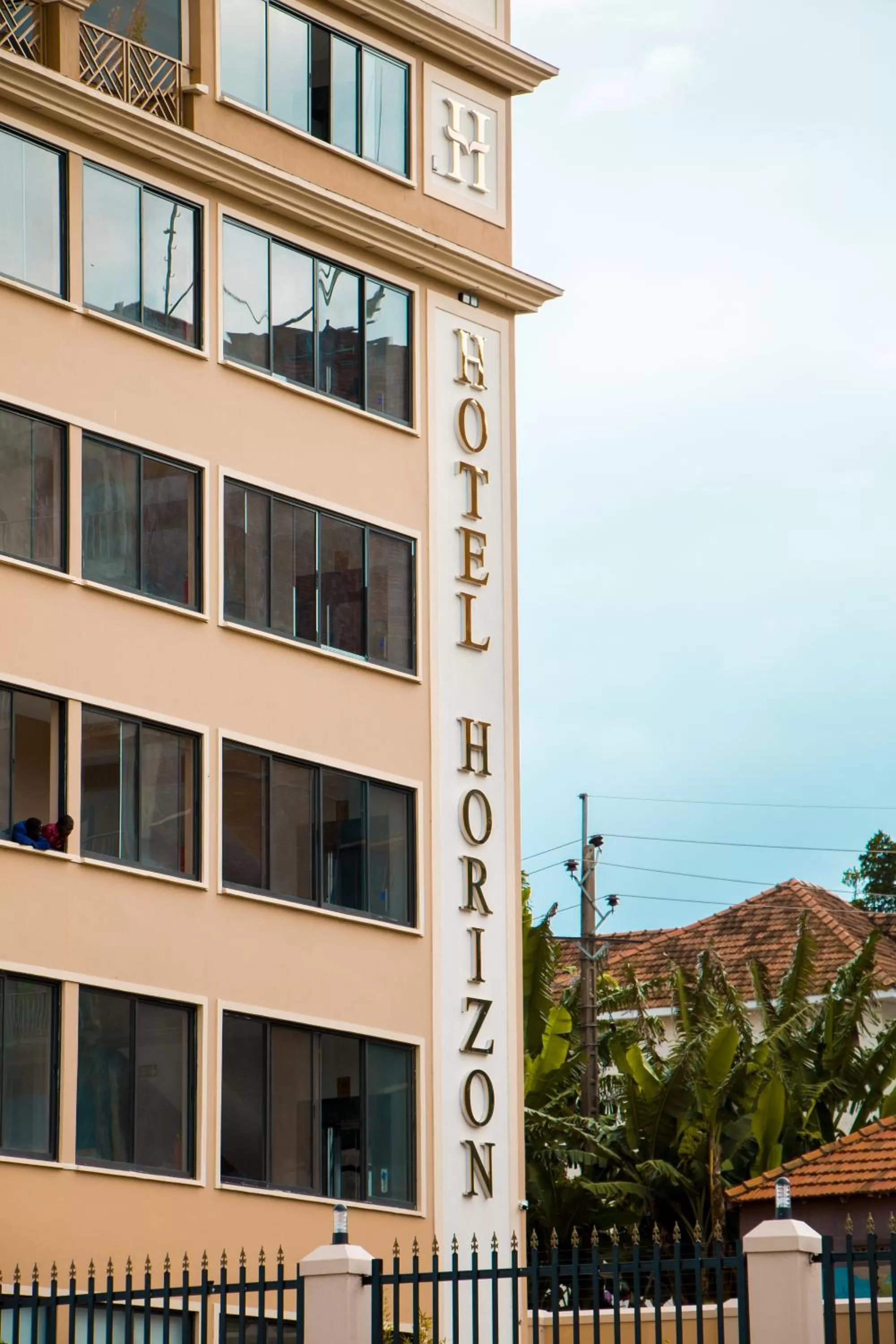 Property building in Hotel Horizon Entebbe