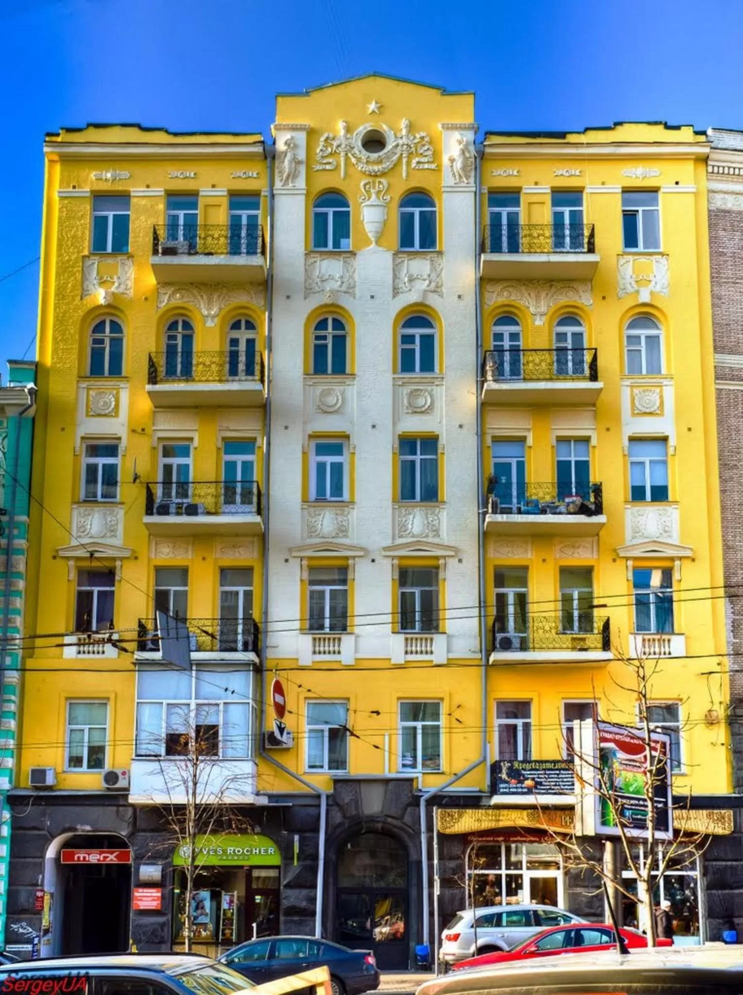 Facade/entrance, Property Building in Kiev City Center