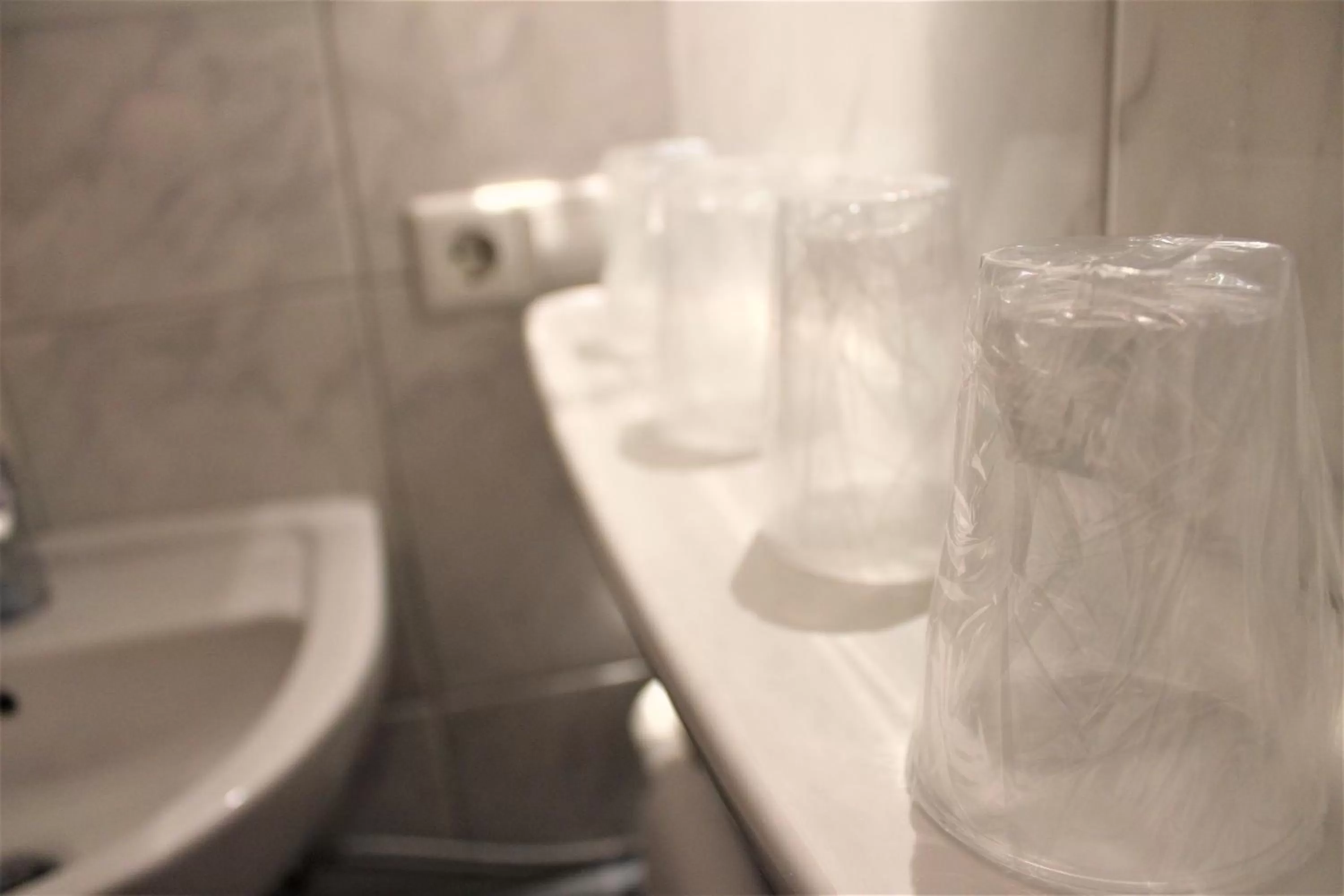 Bathroom in Hotel America