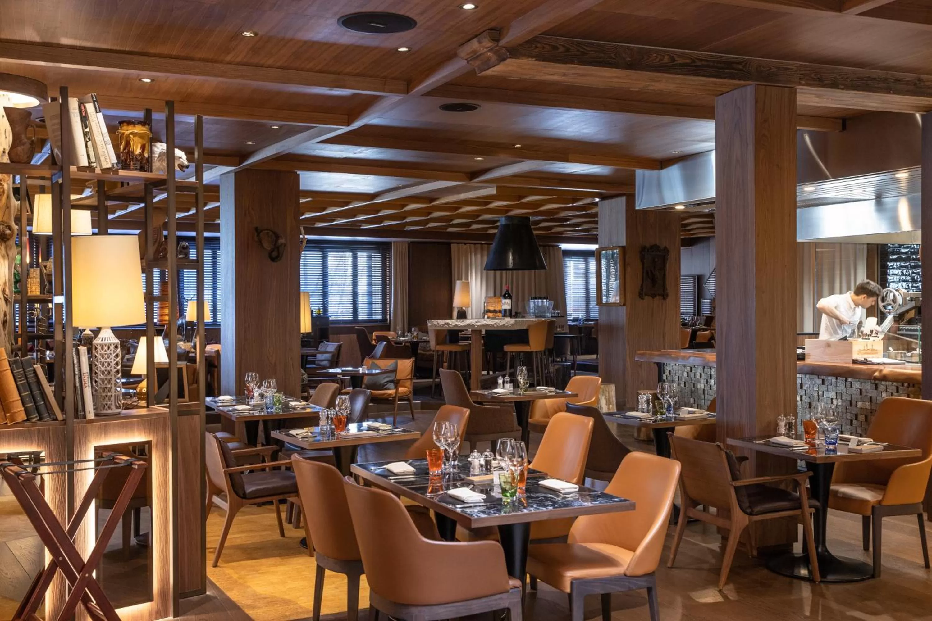 Restaurant/places to eat in Schweizerhof Zermatt - a Small Luxury Hotel