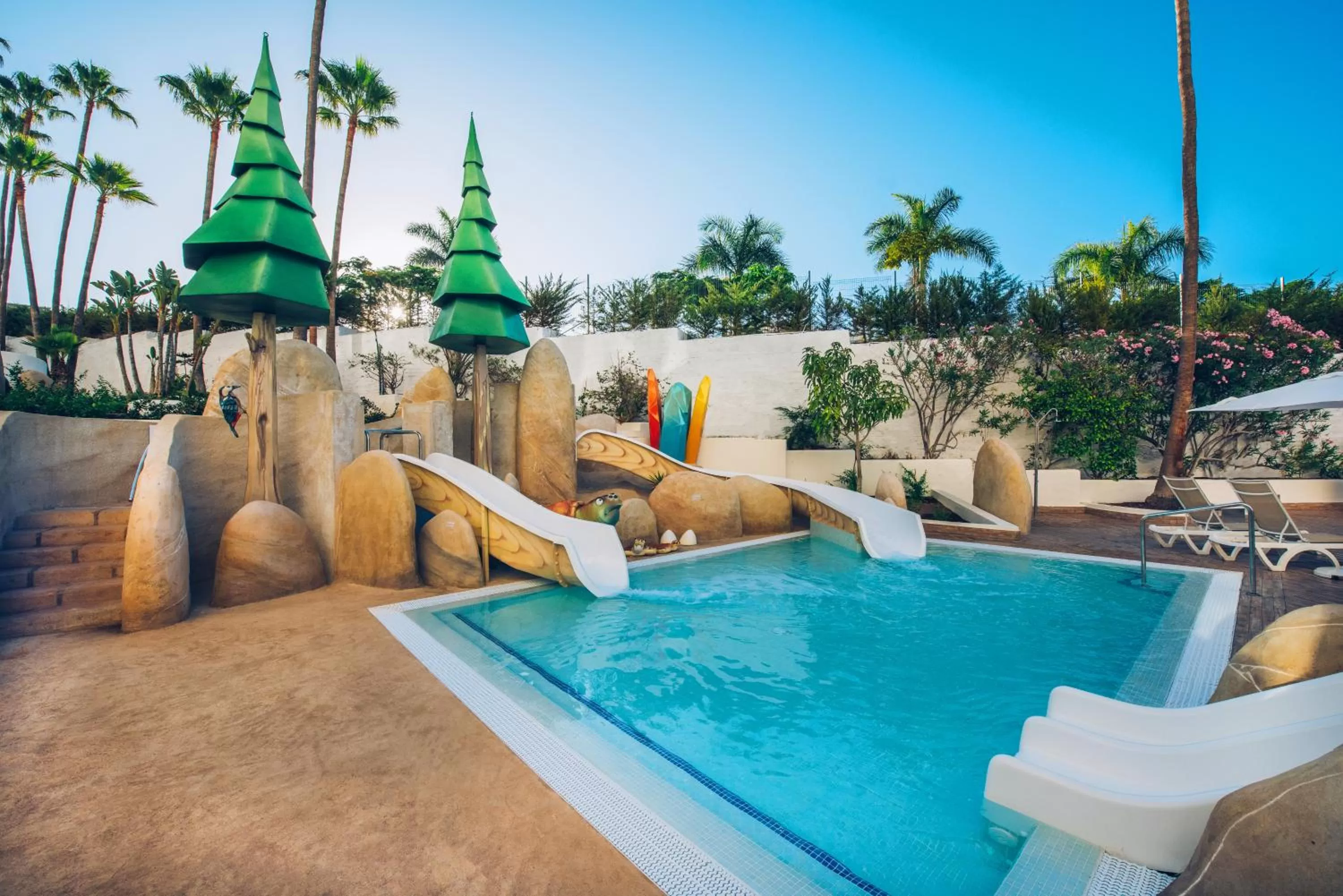 Aqua park in Iberostar Waves Bouganville Playa