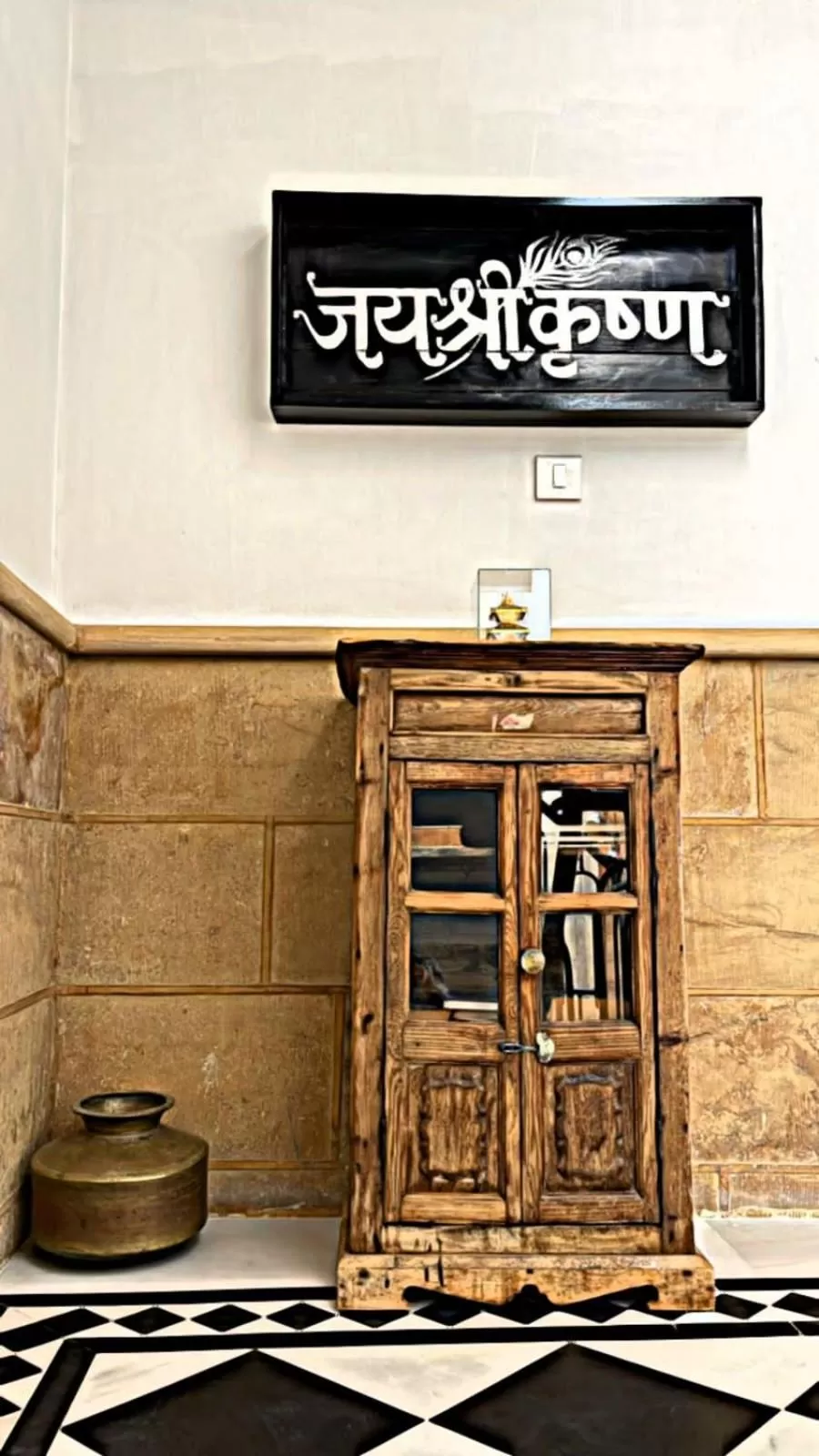 Decorative detail in The Secret House - Adults Only Jaisalmer India