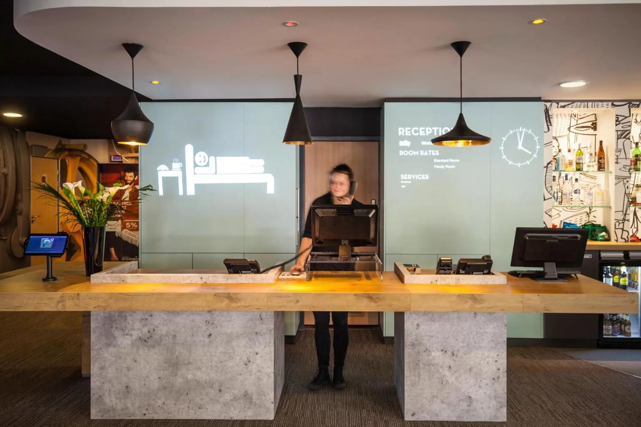 Lobby or reception in ibis London Barking