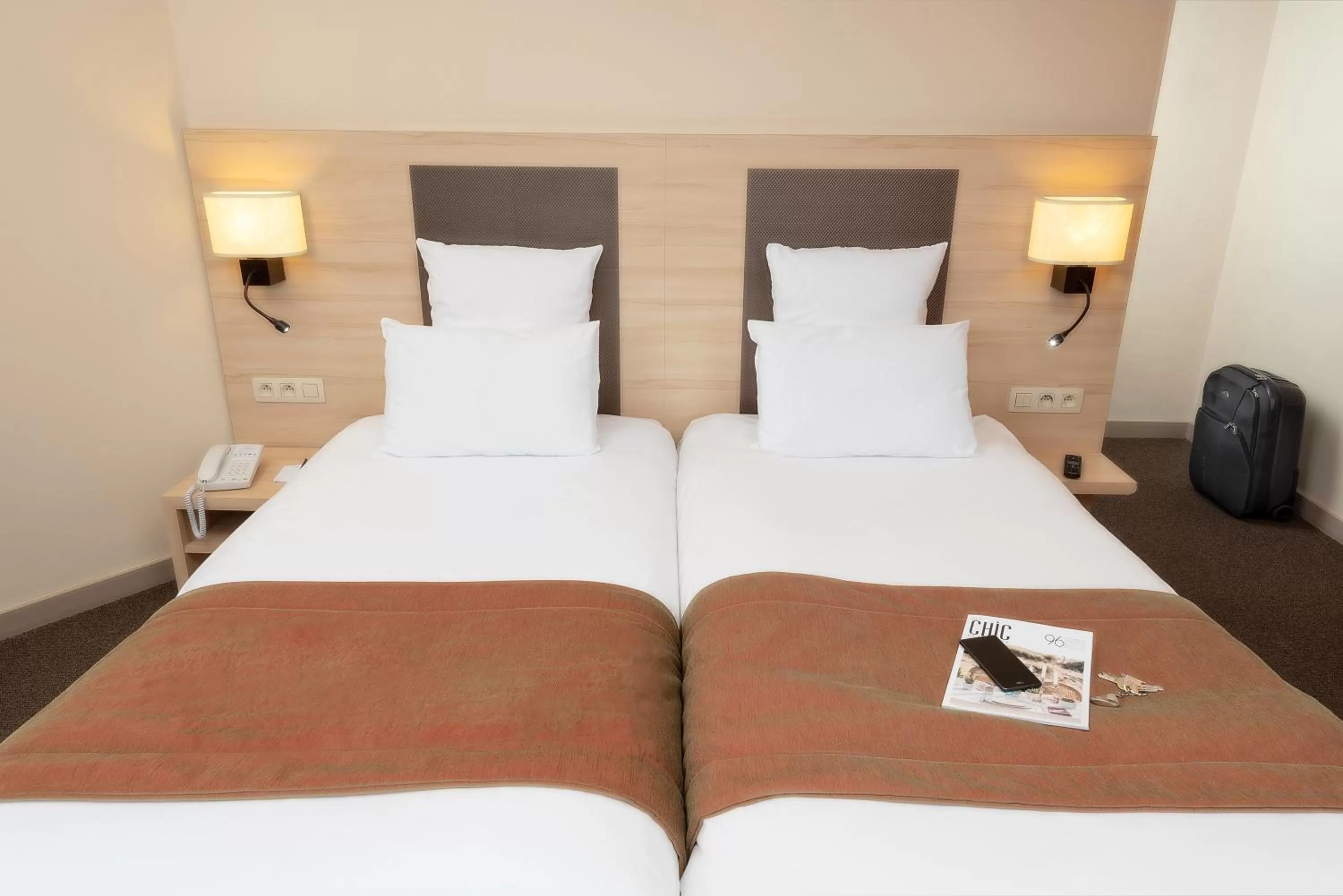 Classic Twin Room in Mercure Lyon Centre Brotteaux