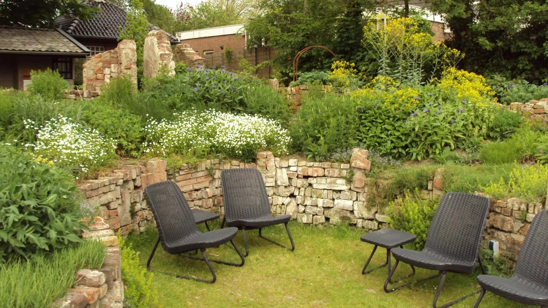 Garden in Logement 'De witte klok'