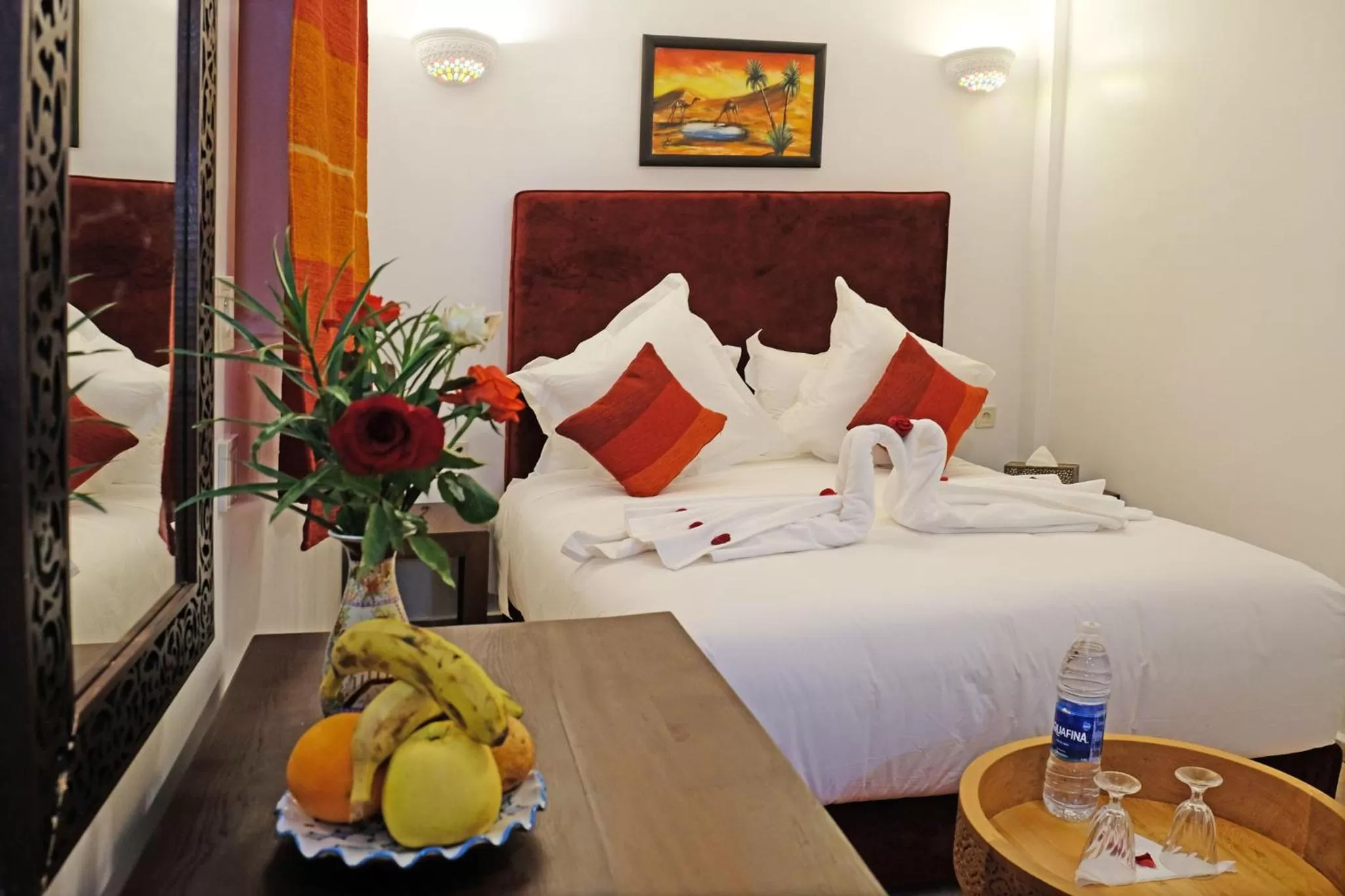 Bedroom, Bed in Riad ZANOUBA