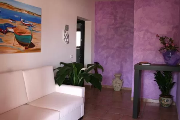 Lobby or reception in B&B Villa Francesco