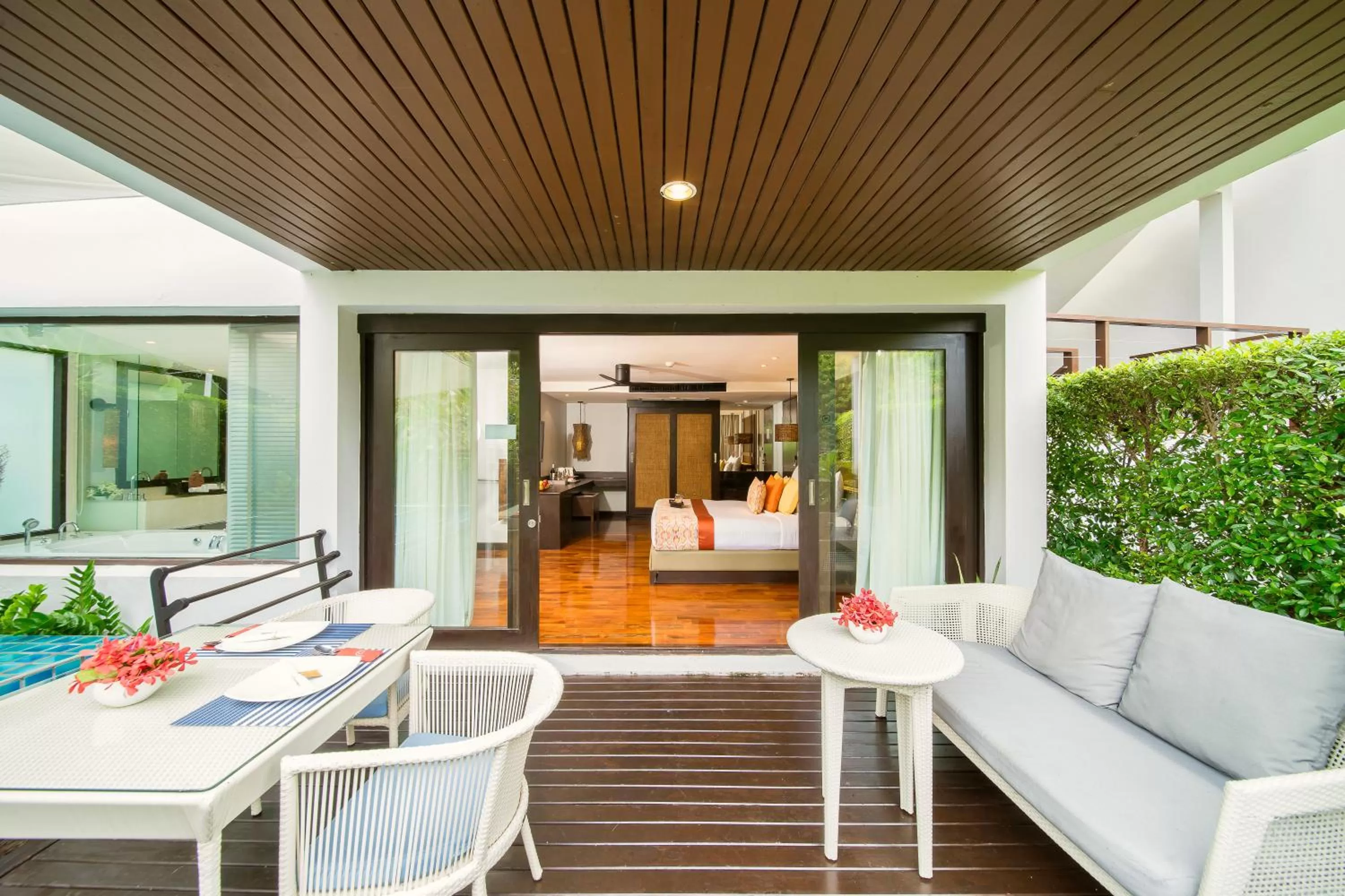 Dining area in The Rock Hua Hin Beachfront Spa Resort
