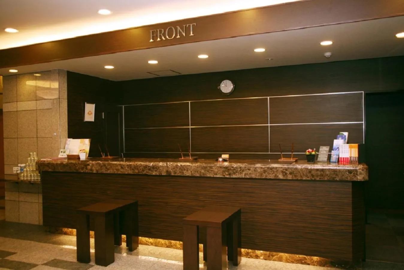 Lobby or reception in Hotel Route-Inn Tokuyama Ekimae