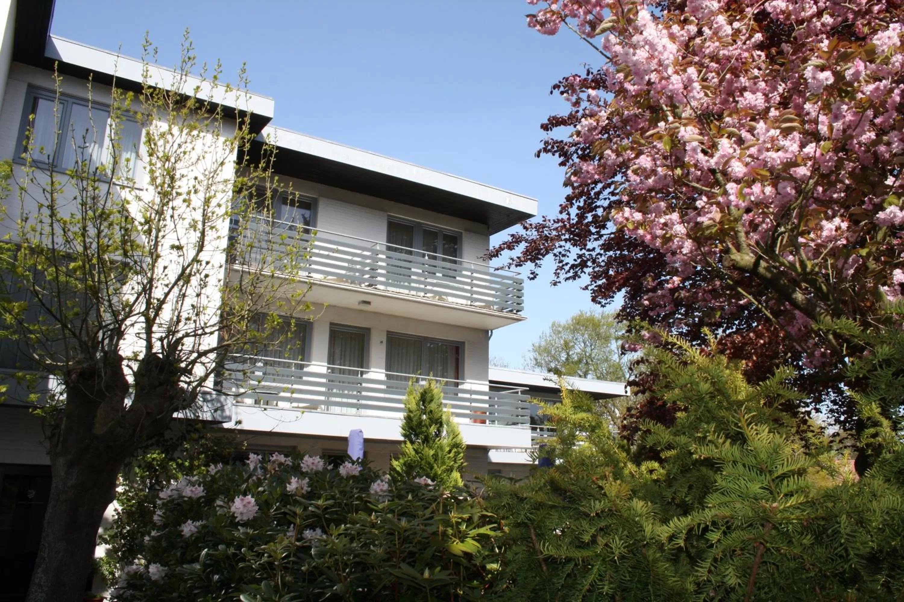 Property Building in Das Frühstückshotel Sankt Peter-Ording