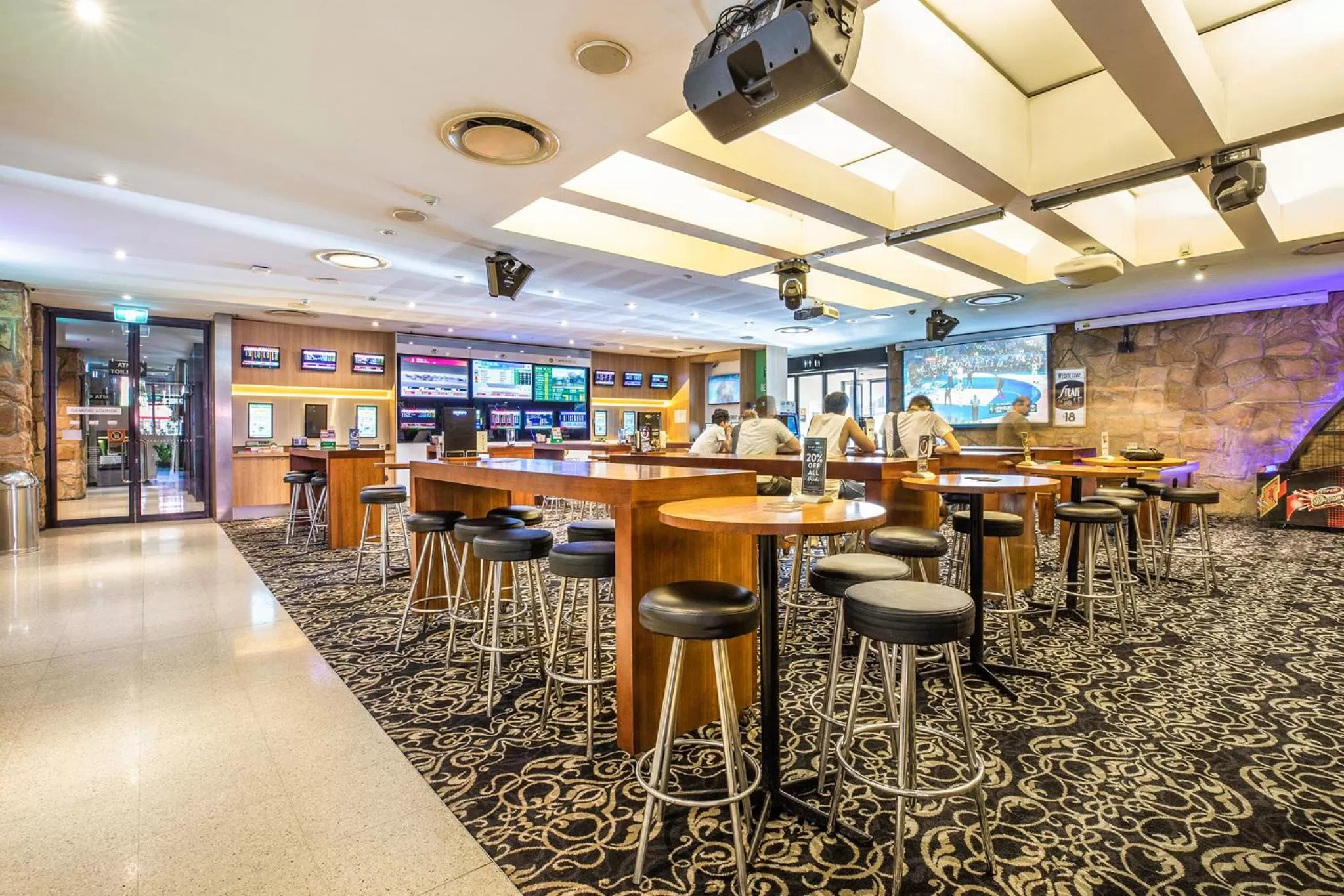 Lounge or bar in Nightcap at the Ranch Hotel