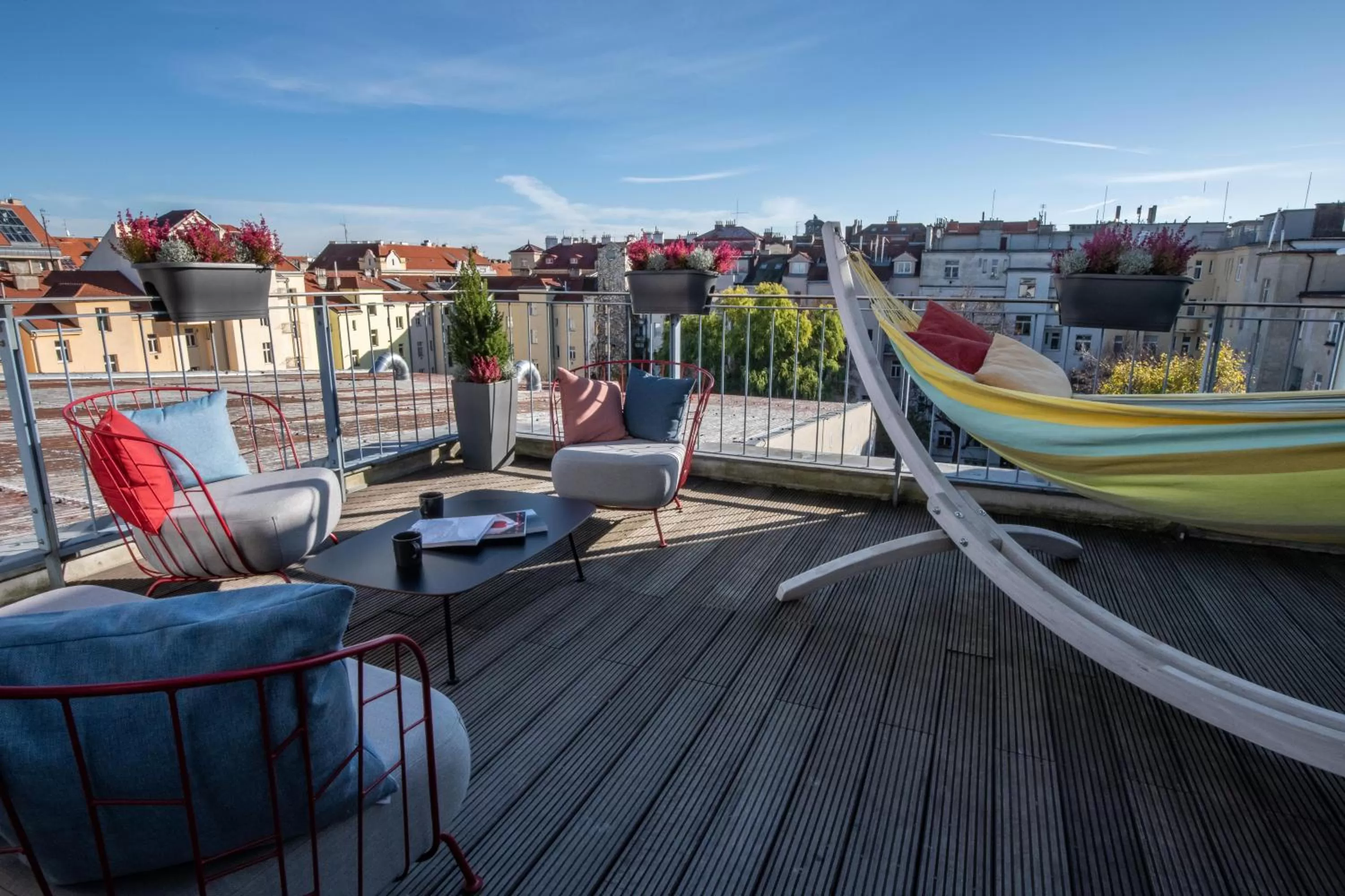 Balcony/Terrace in Art Hotel Prague
