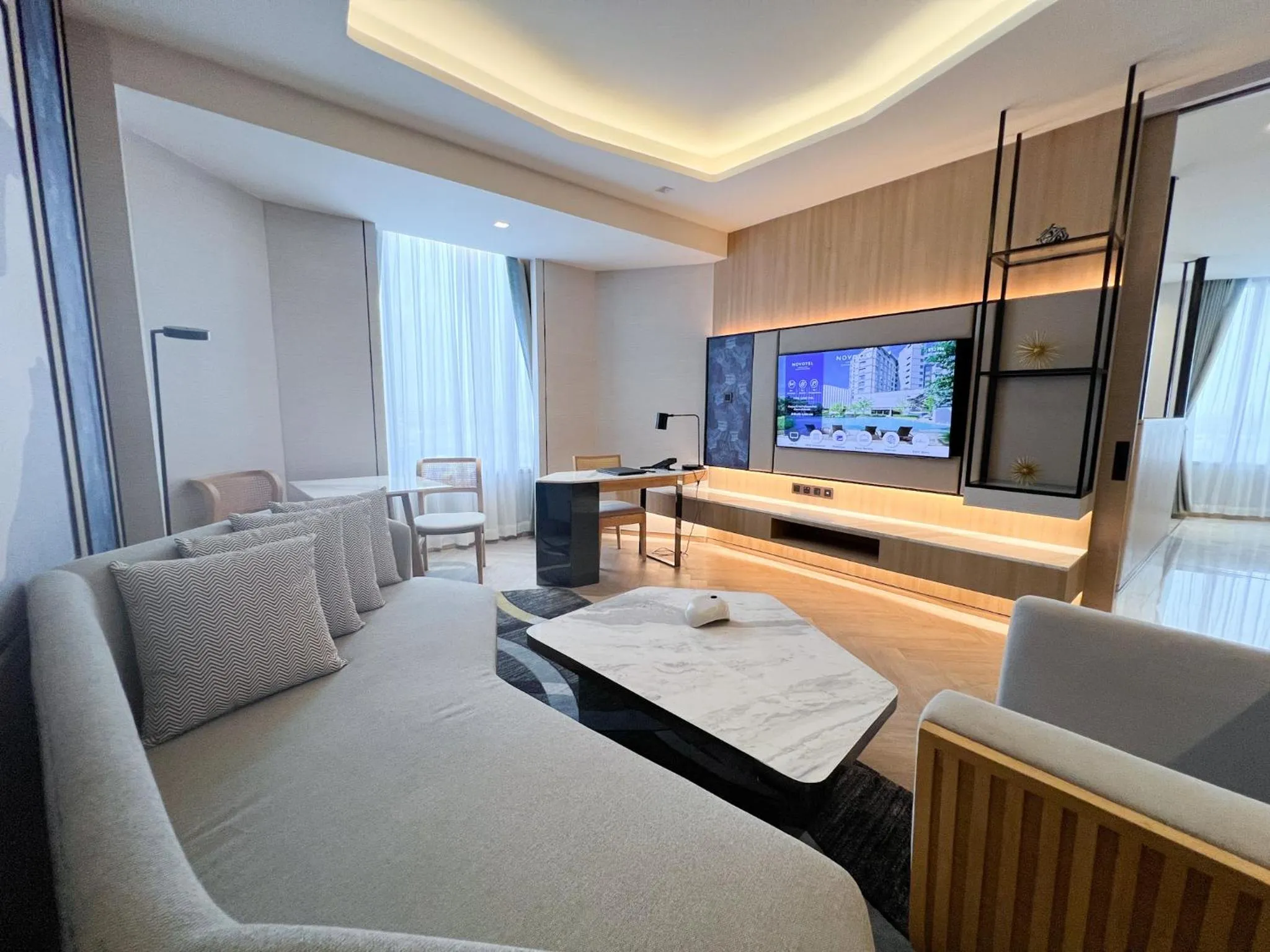 Living room in Novotel Rayong Star Convention Centre