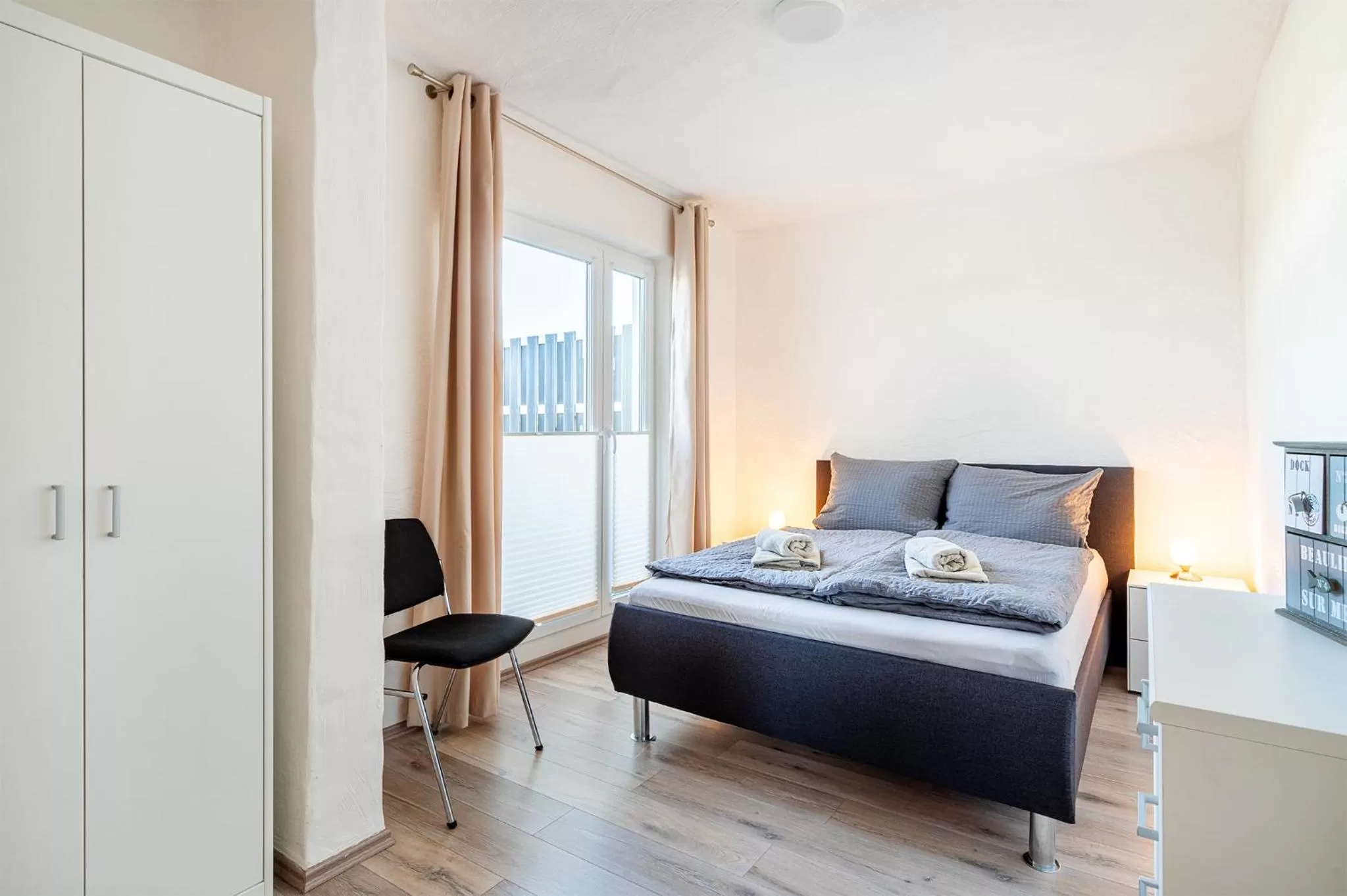 Bed in Villa Moorstern am Badesee Tannenhausen