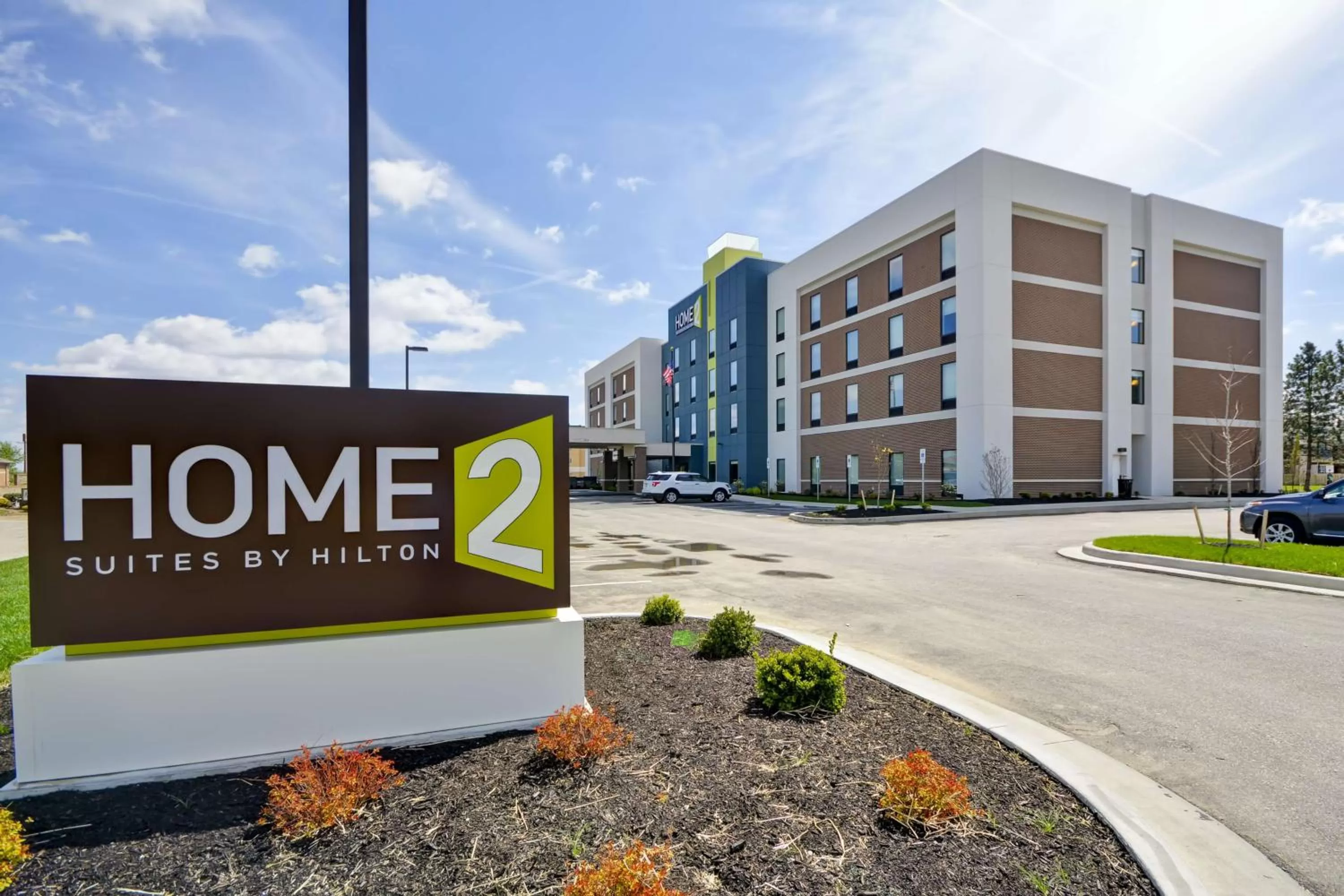 Property building in Home2 Suites By Hilton Evansville