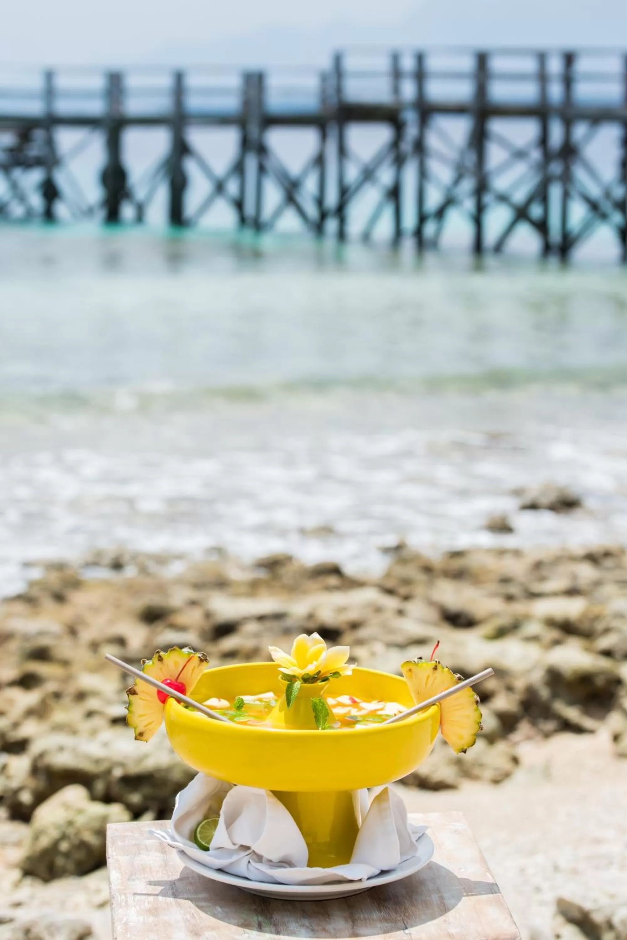 Alcoholic drinks in NusaBay Menjangan