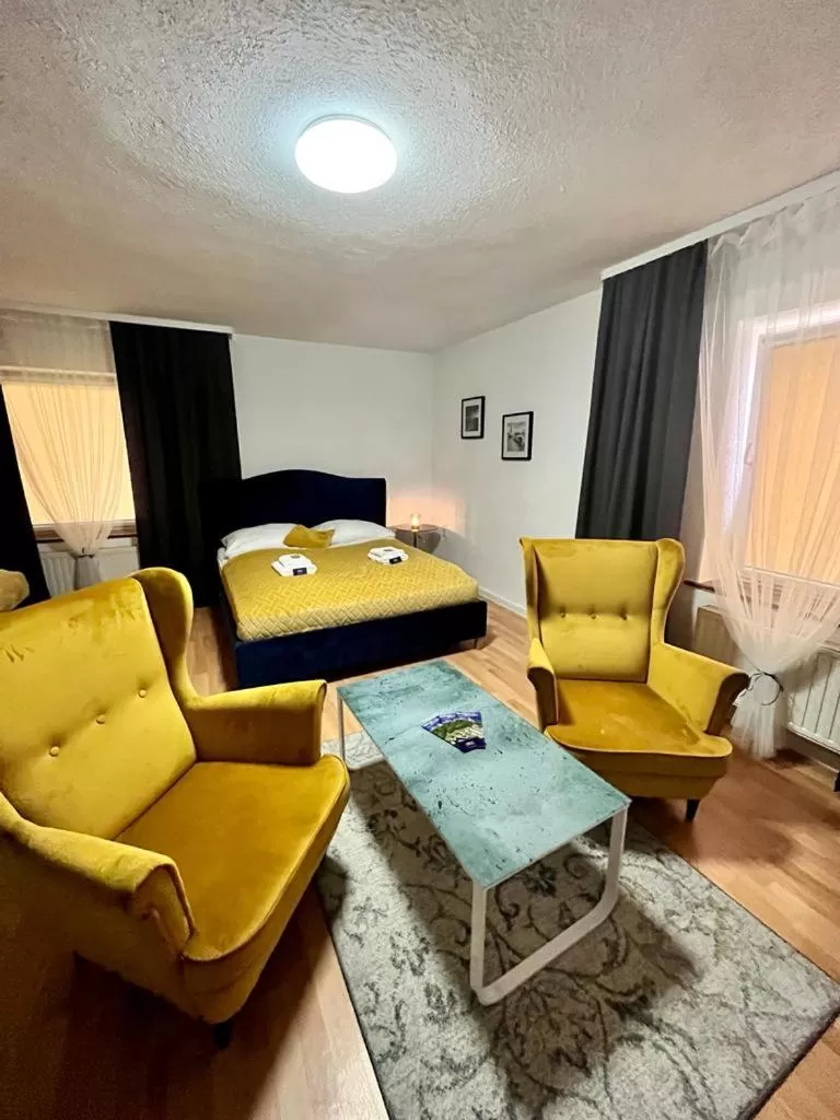 Photo of the whole room, Bed in Great Polonia Strzegom City Center