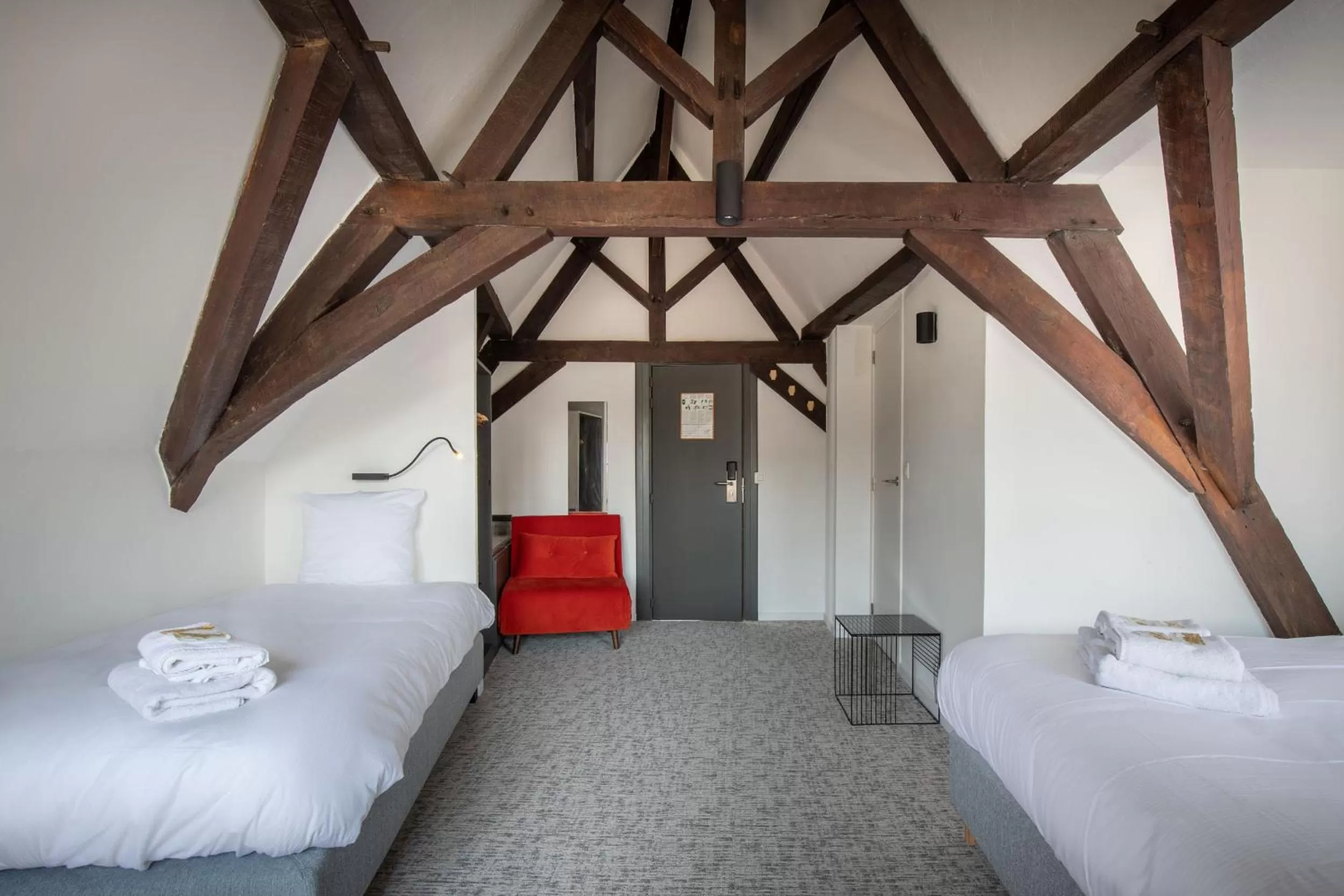 Photo of the whole room, Bed in Hotel Augustyn Brugge