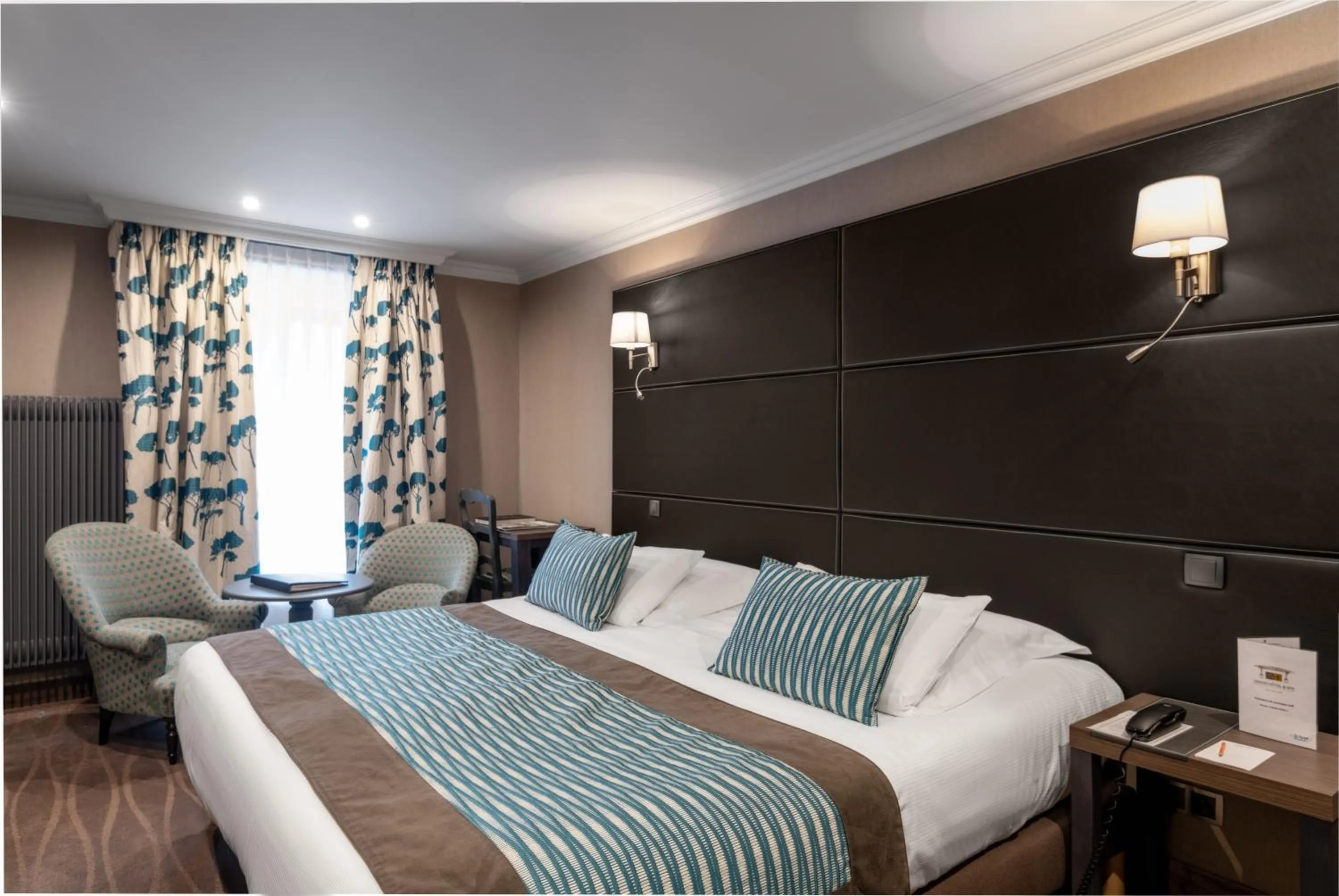 Bed in Le Grand Hotel & Spa