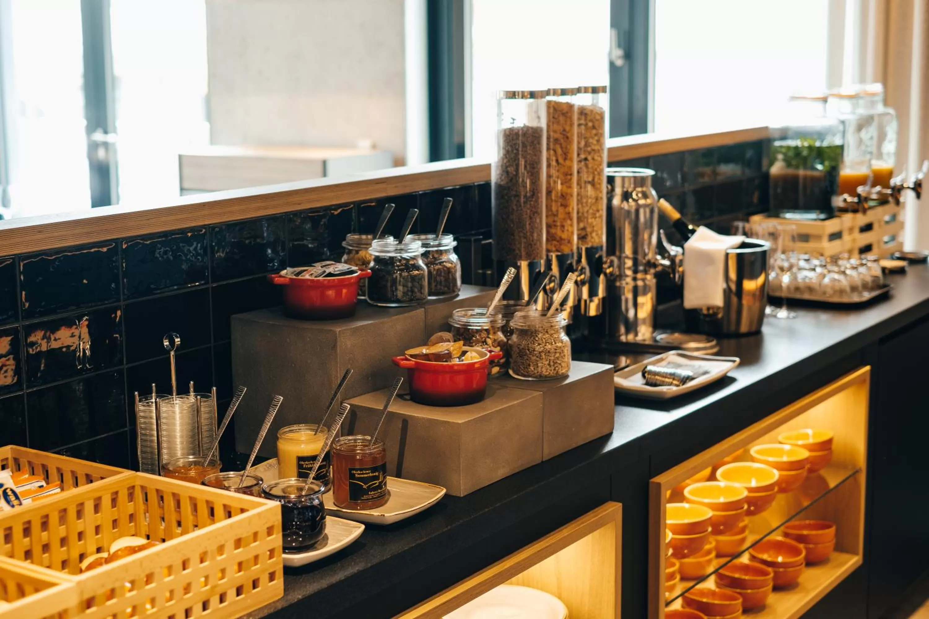 Buffet breakfast in VILOTEL - Hotel & Restaurant