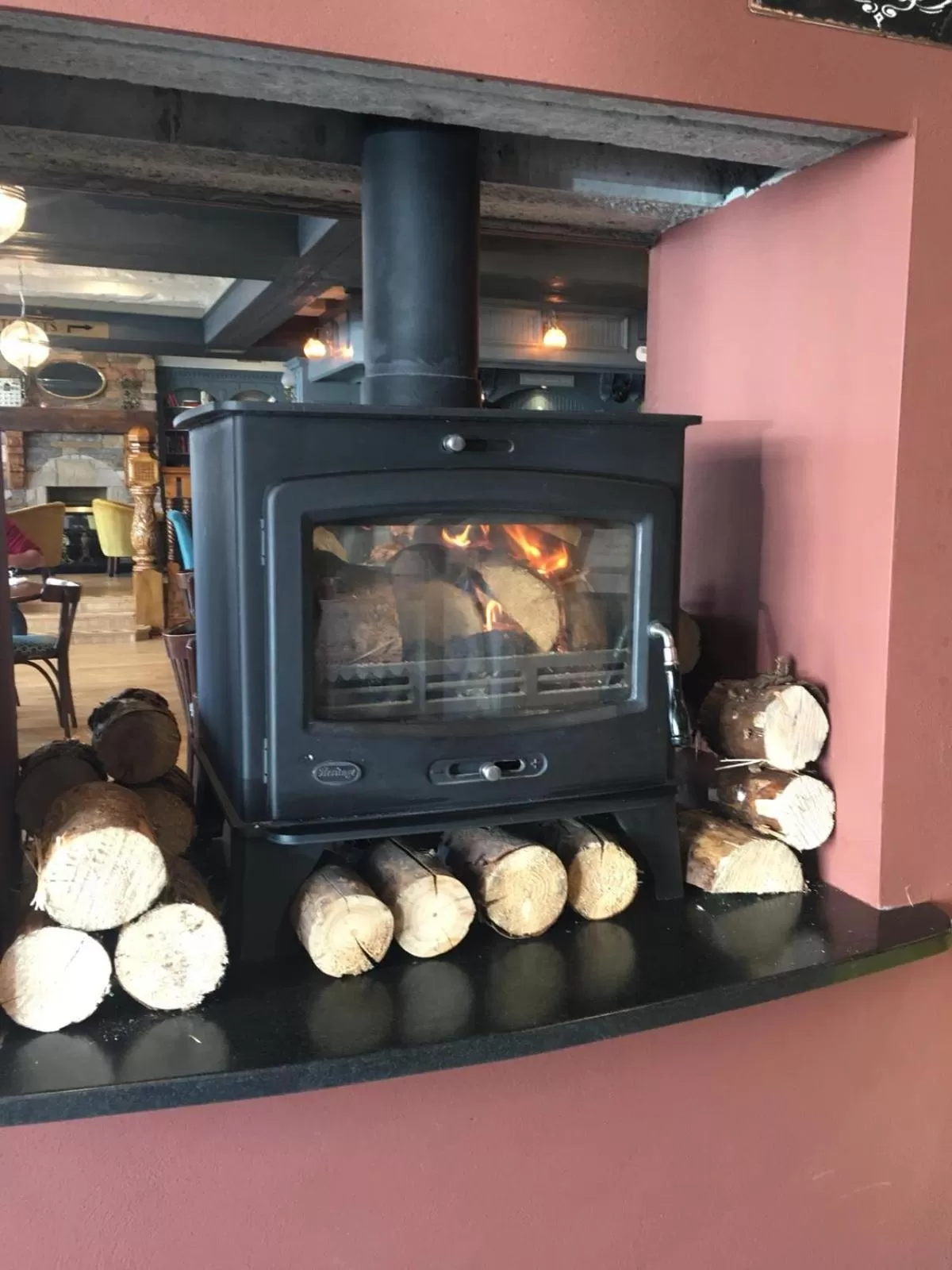 Decorative detail in Walsh's Hotel and Apartments