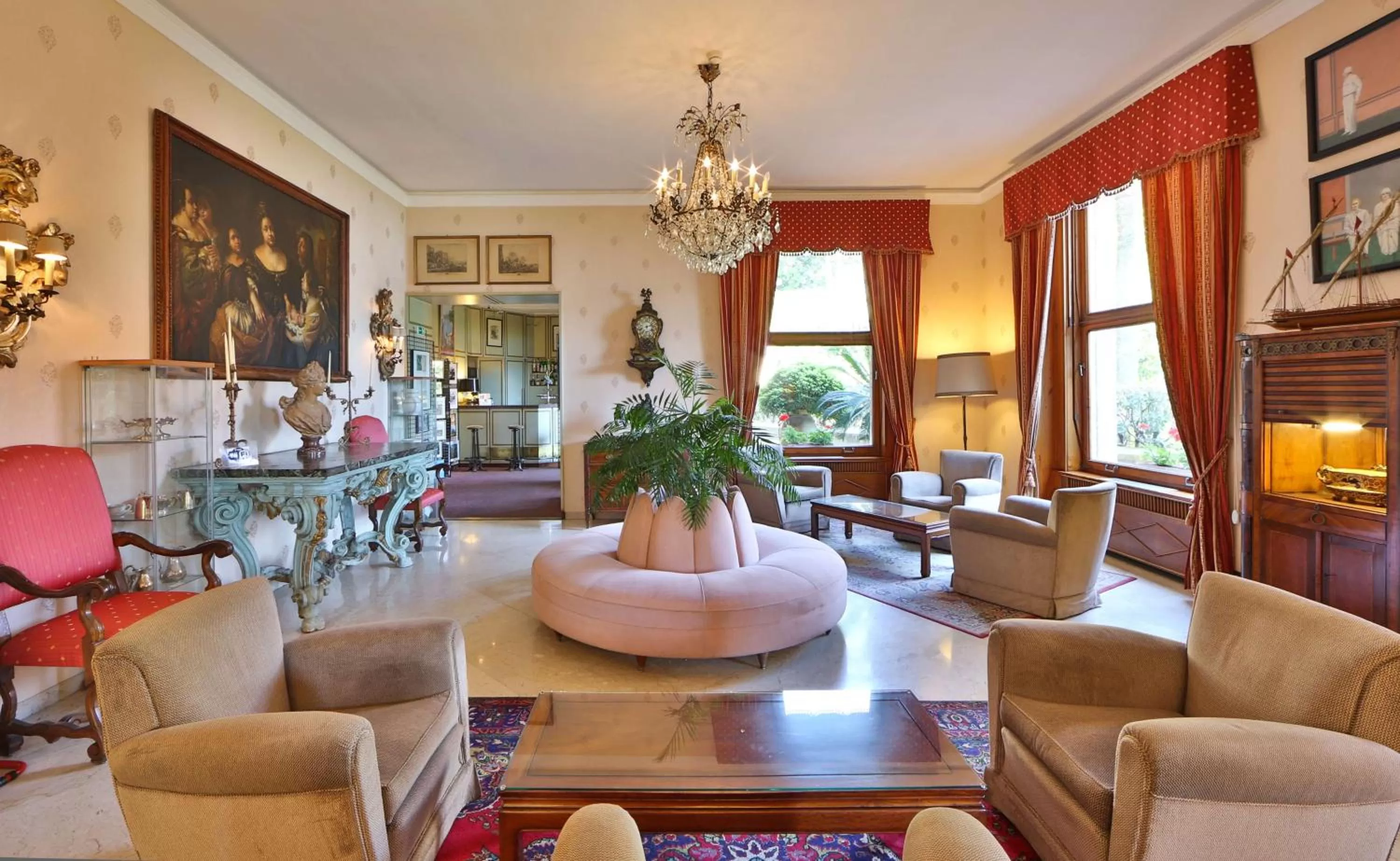 Lobby or reception in Best Western Regina Elena