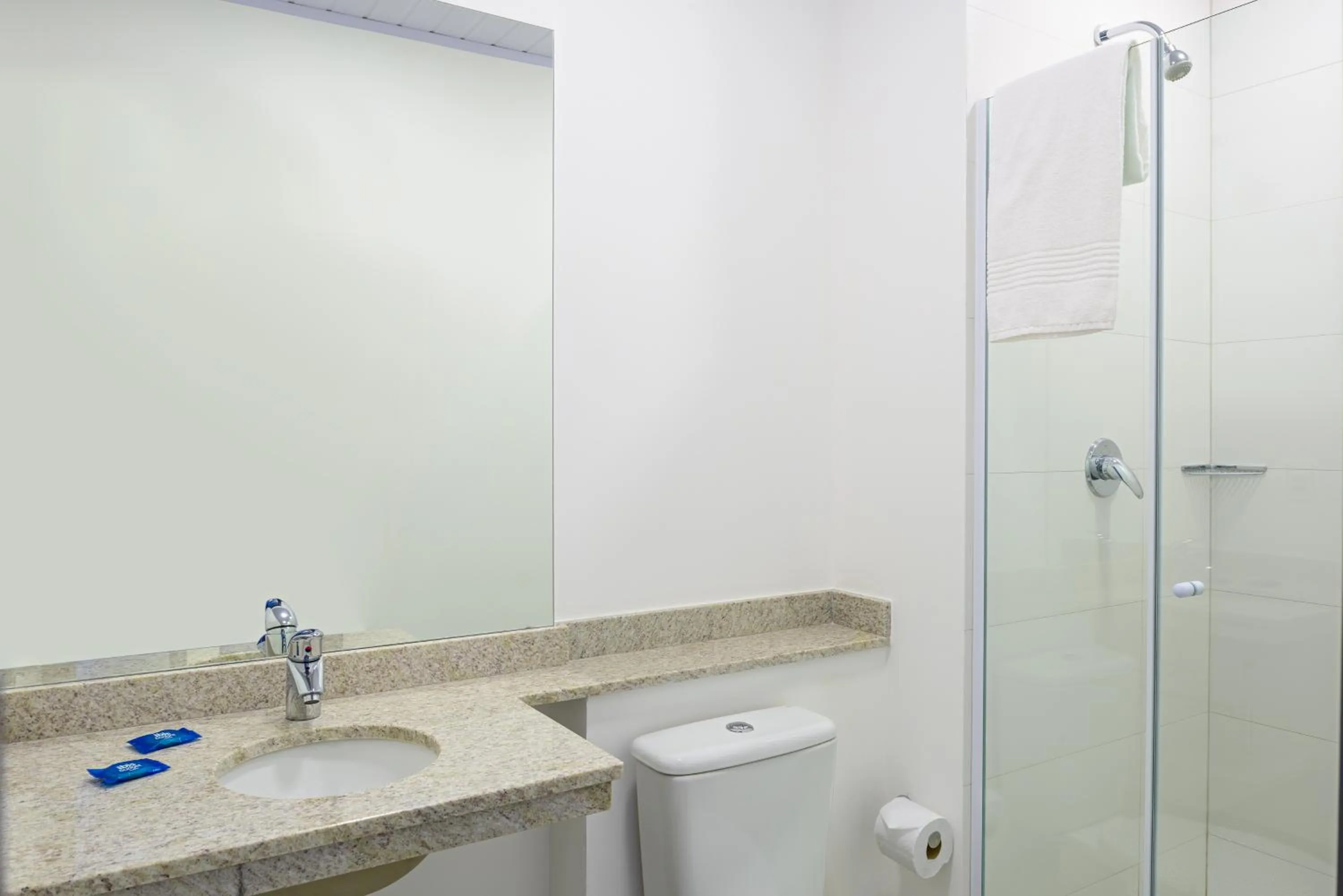 Shower in ibis budget Santos Gonzaga