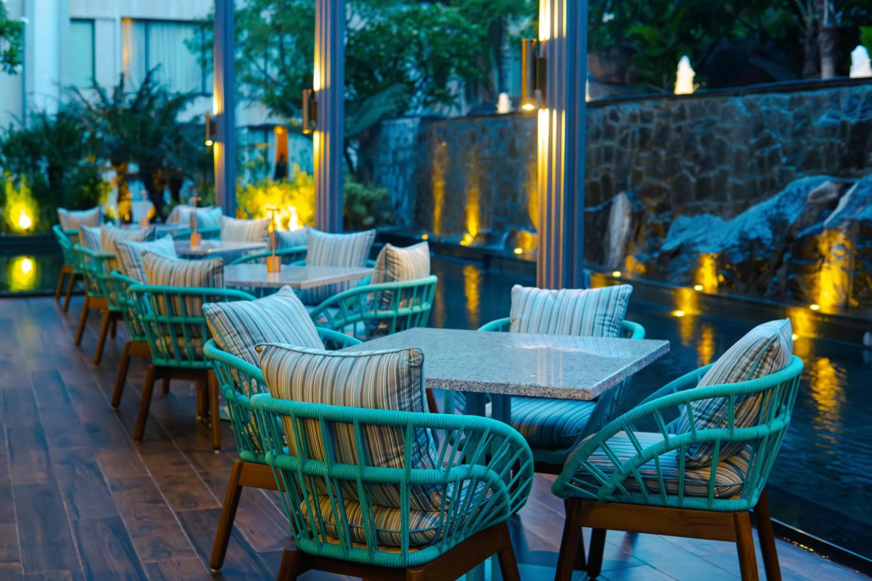 Restaurant/places to eat in Hyatt Hyderabad Gachibowli