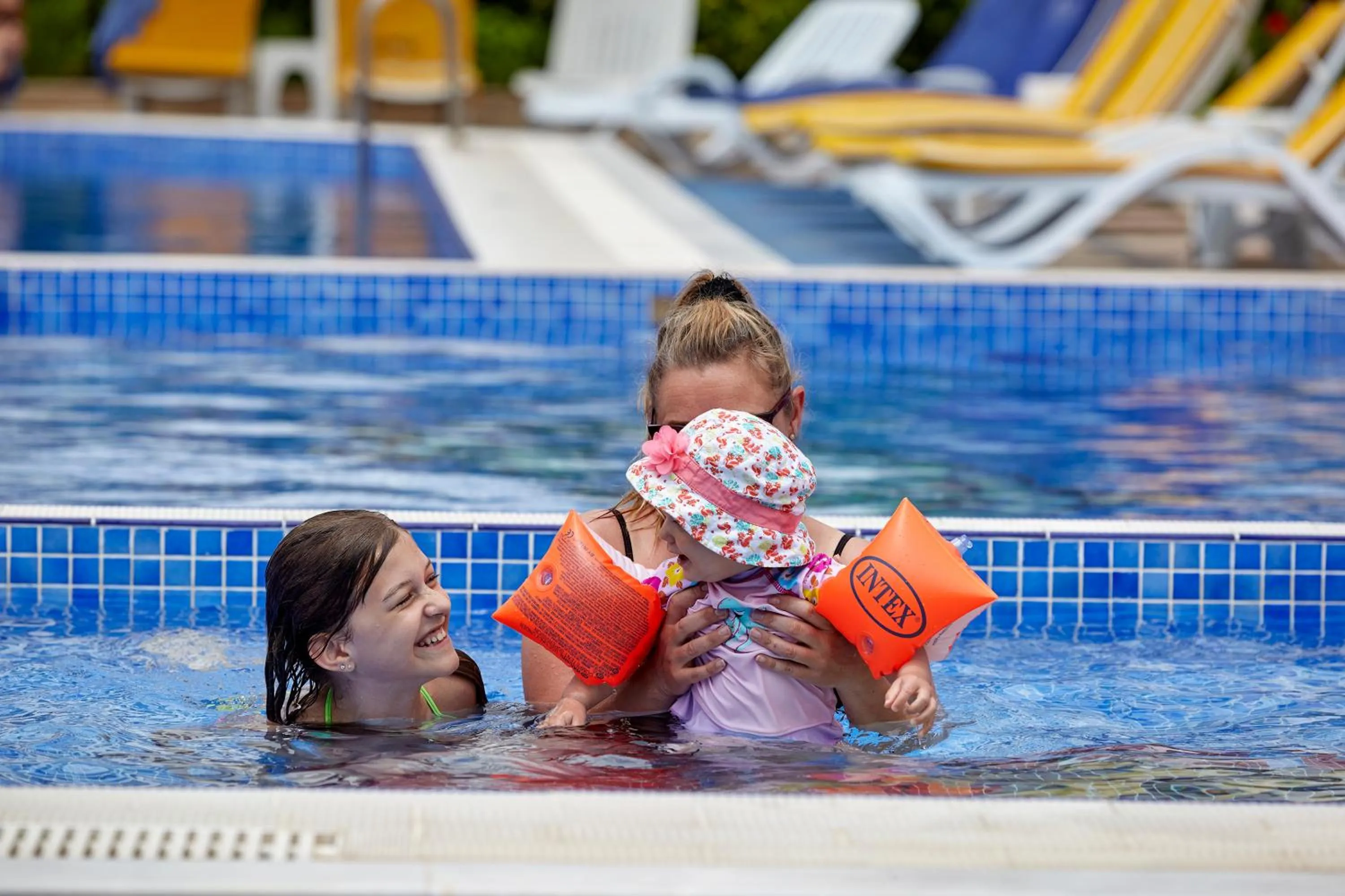 Swimming pool in Hotel Billurcu
