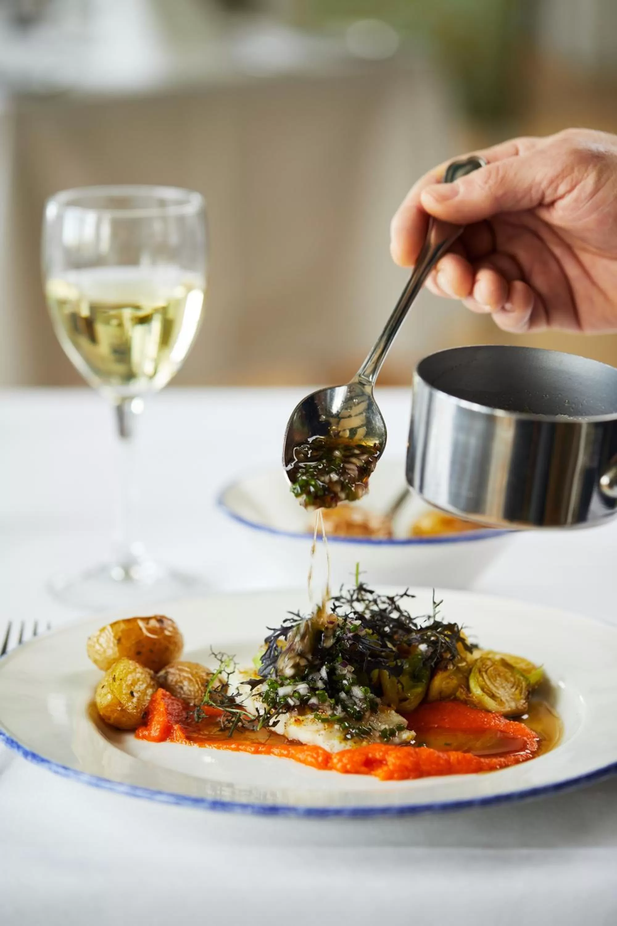 Food close-up in Rødvig Kro og Badehotel